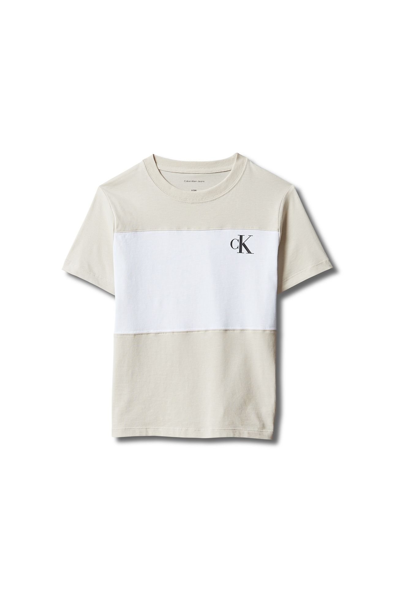 BOYS COLOR BLOCK 2-PACK T-SHIRTS OATMEAL 5