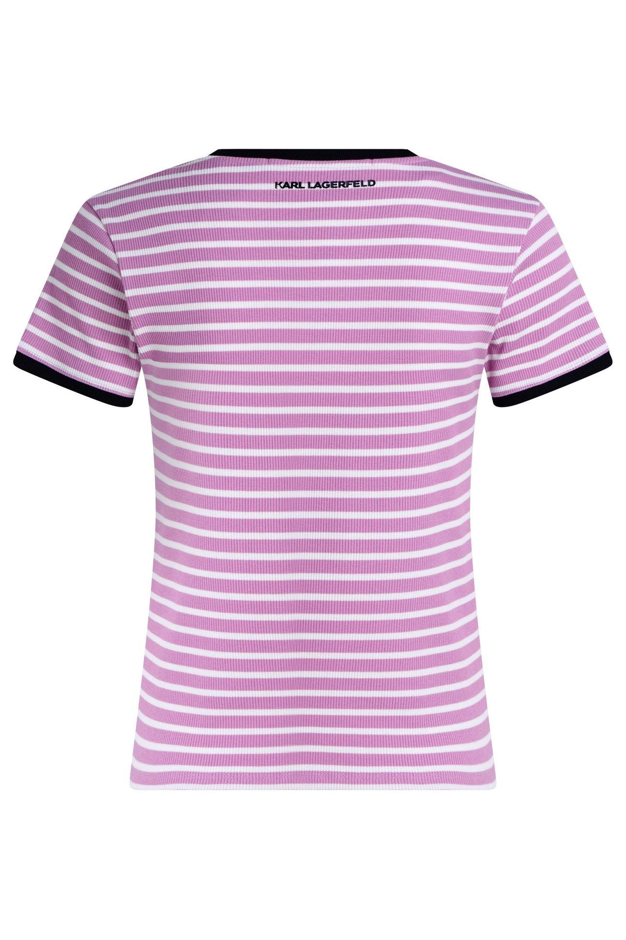 IKON PATCH STRIPED RIB TSHIRT OPERAMAUVE-CANNOLI 6