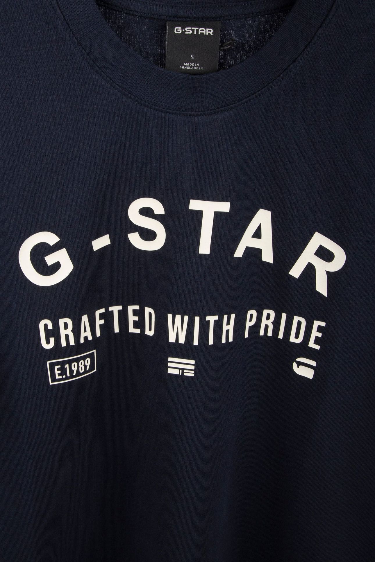 CHEST LOGO R T S\S BLUE 5