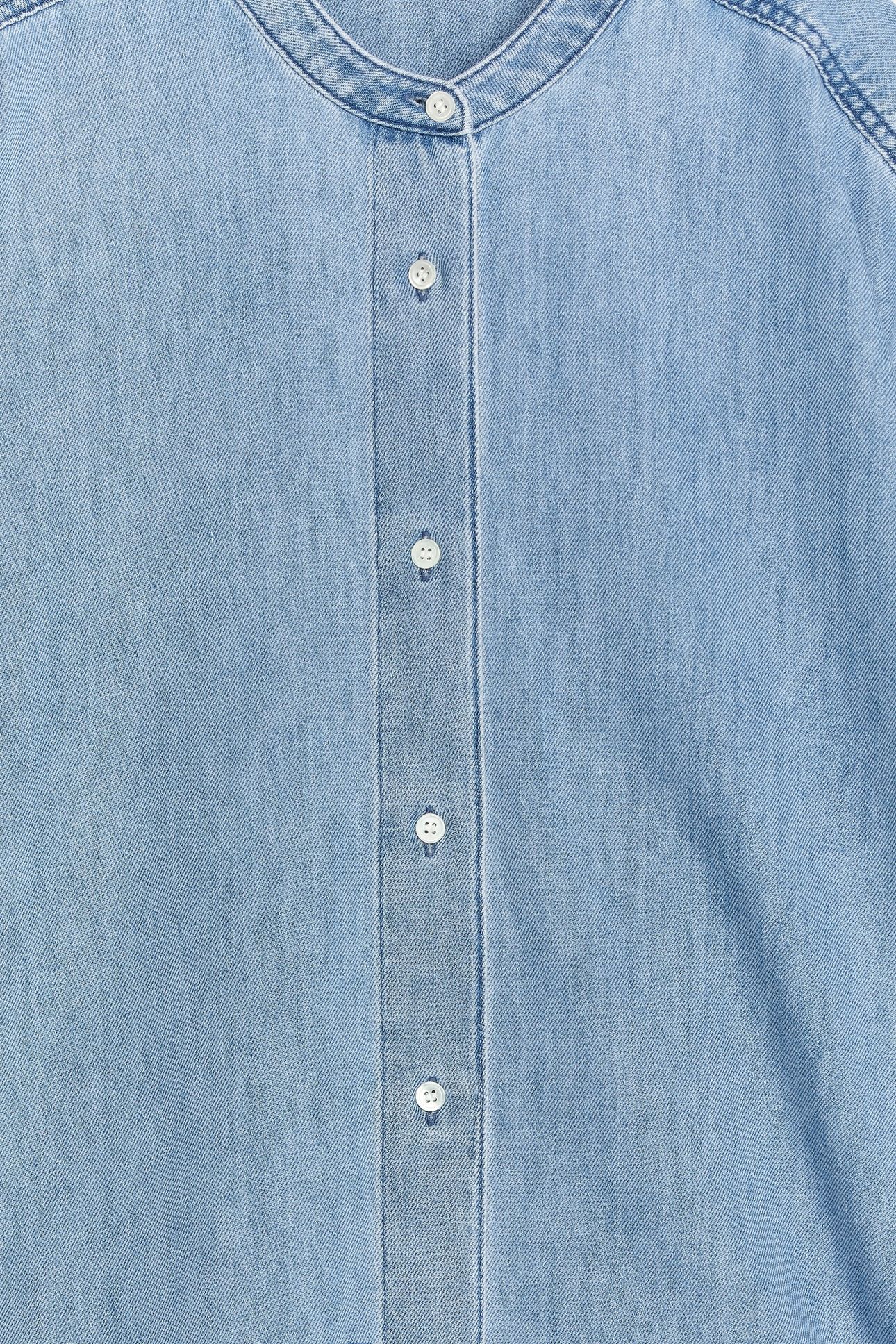 LISBON DENIM TWILL SHIRT BLUE 4