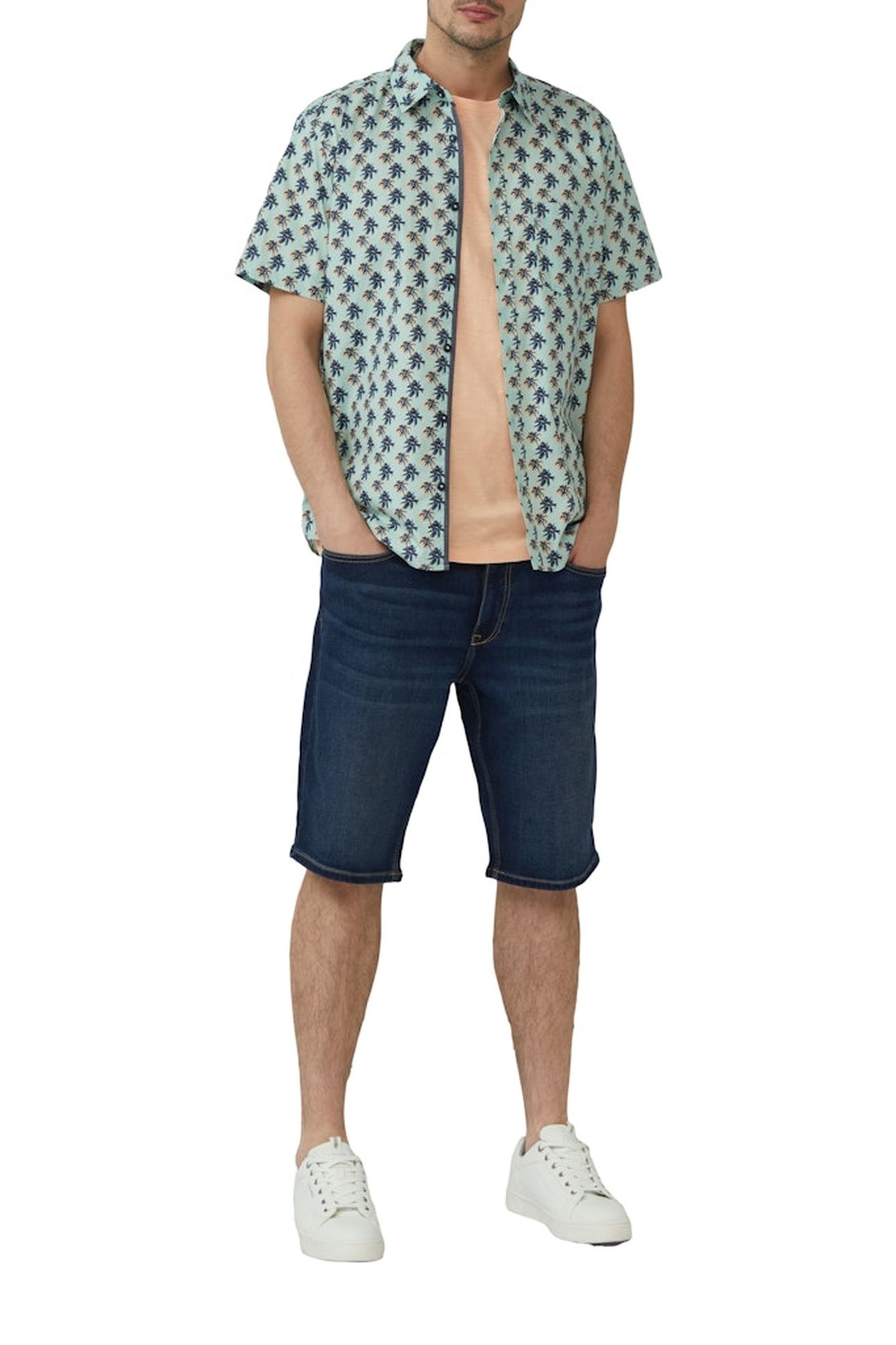 S.OLIVER SHIRTS BLUE GREEN 2