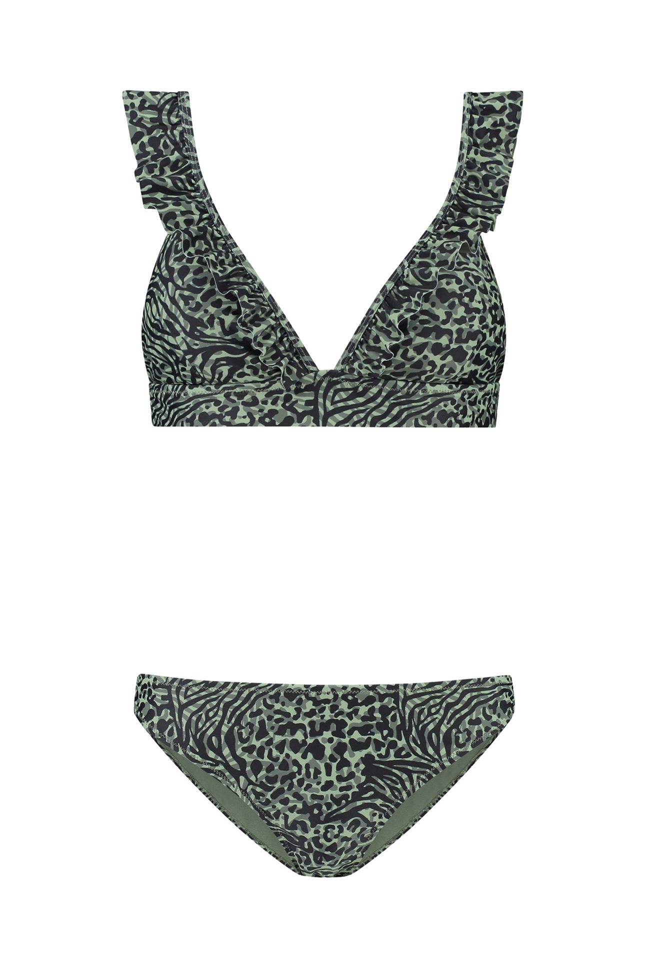 BOBBY BIKINI SET MIXED ANIMAL FOREST GREEN MIXED ANIMAL 6