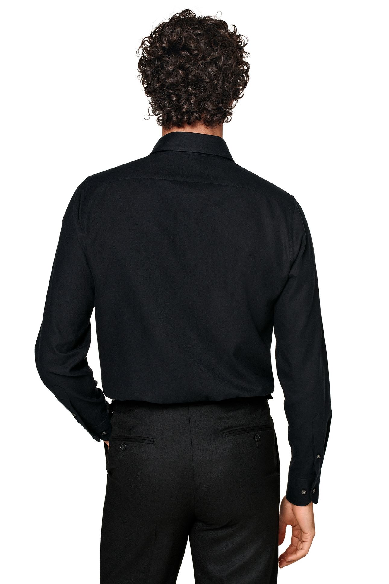 CASUAL FLANNEL CASUAL SHIRTS BLACK 5