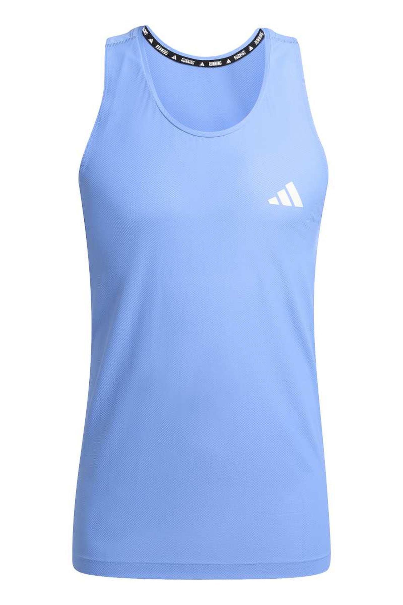 UNISEX PERFORMANCE OWN THE RUN AEROREADY TANK BLUE FUSION 5