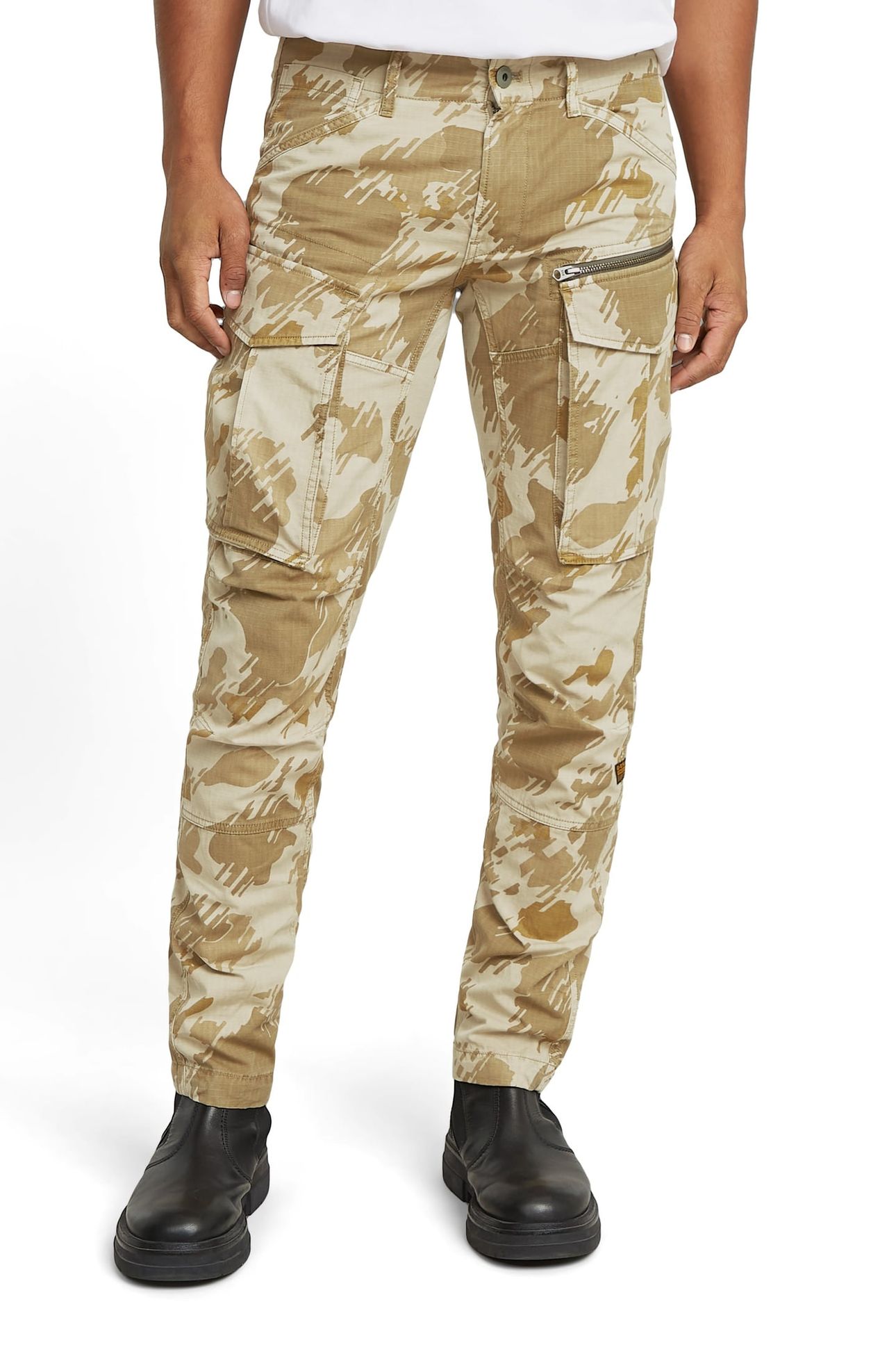 ROVIC ZIP 3D REGULAR TAPERED BRICK GLITCH BEACH CAMO 2