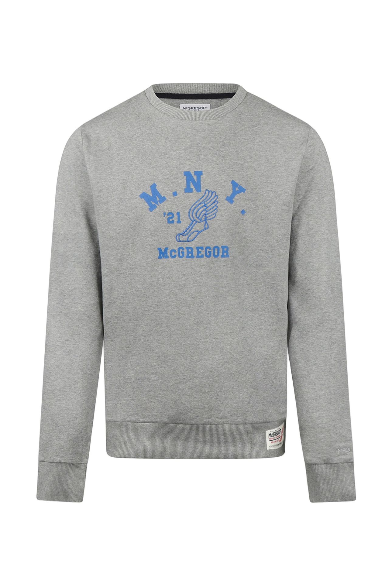 GRAPHIC CREW MEDIUM GREY MELANGE 3