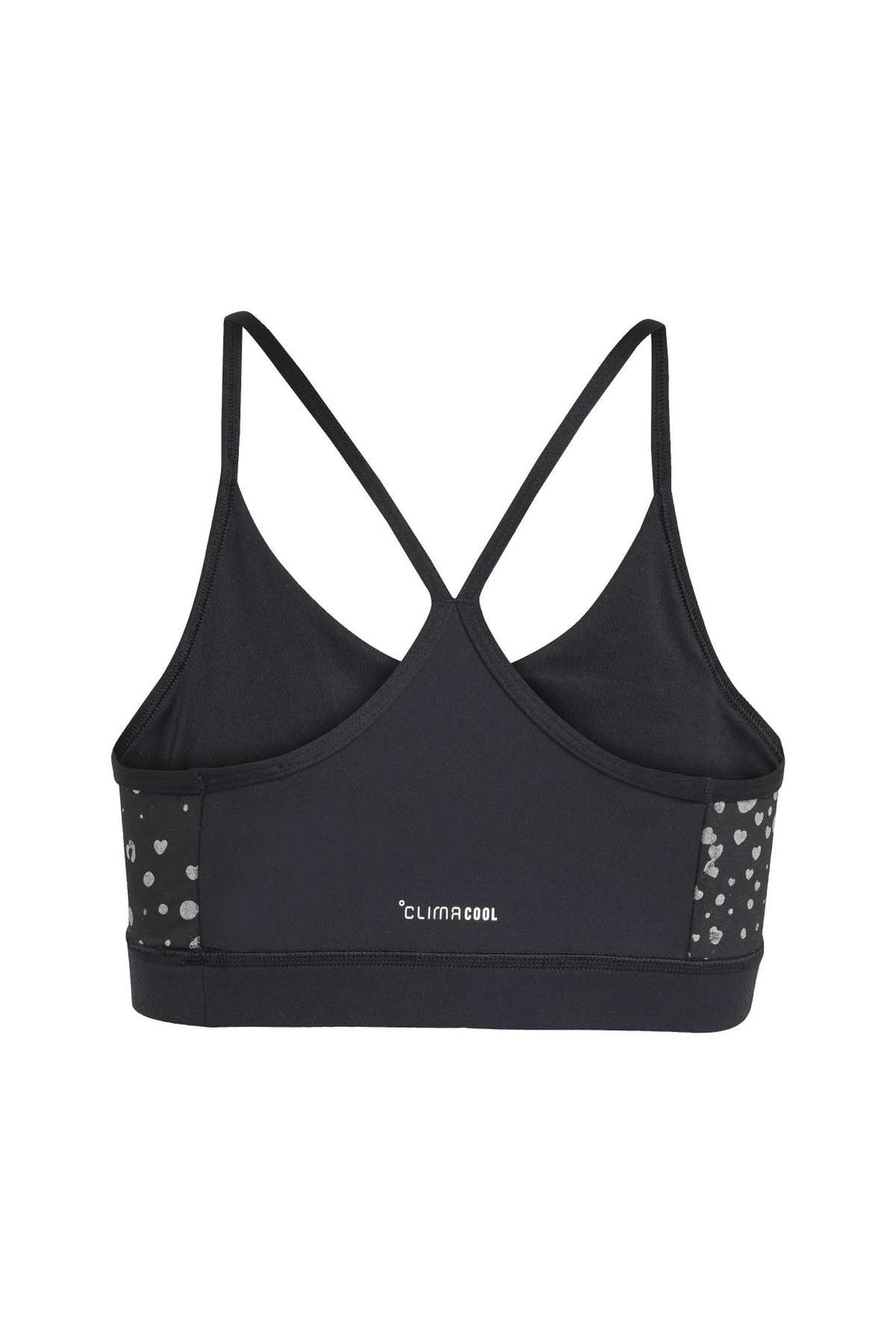 SPORTSWEAR TRAIN ESSENTIALS GLAM PRINT BRA BLACK 5