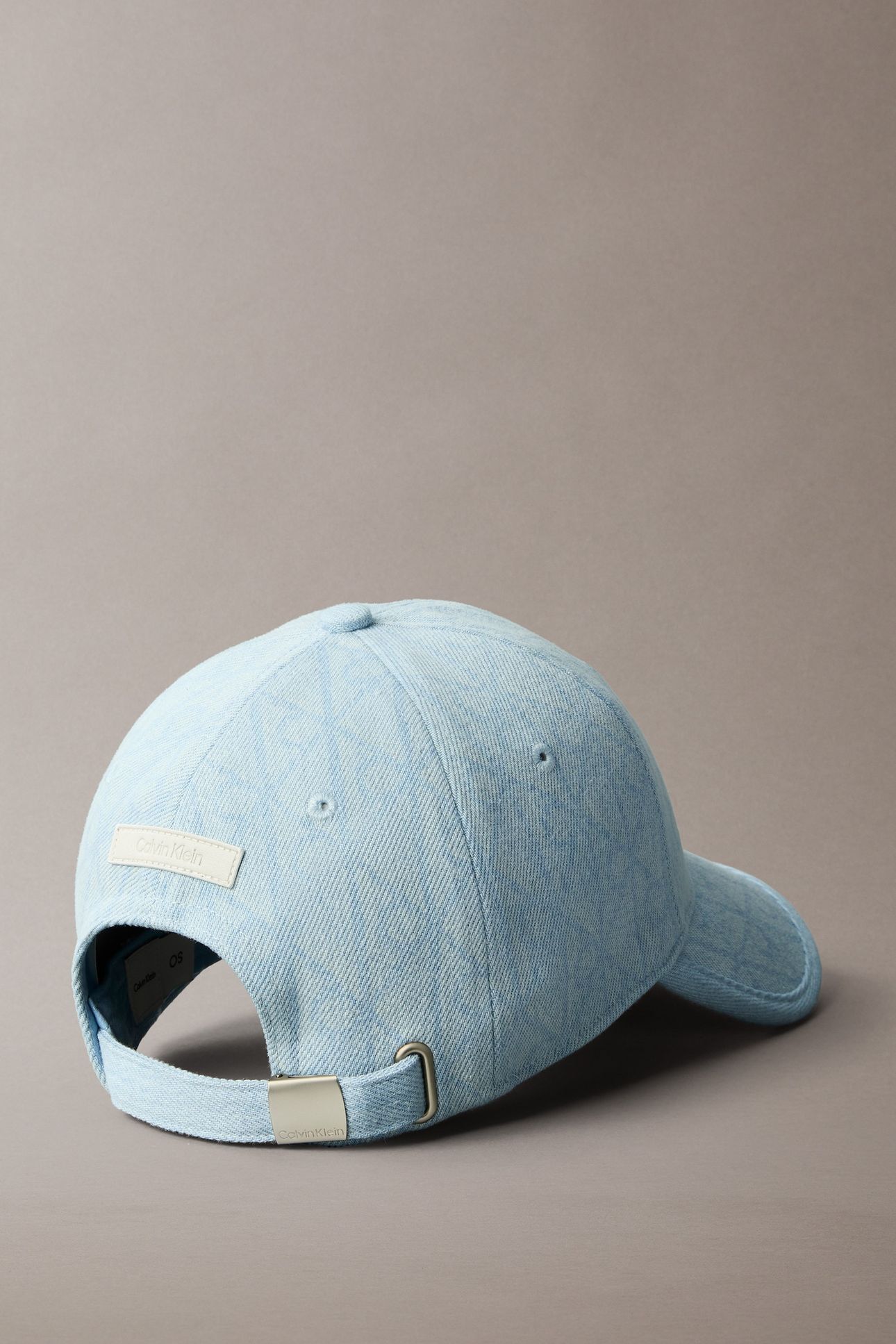 DENIM EMBLEM BURNOUT CAP LIGHT WASH DENIM 2