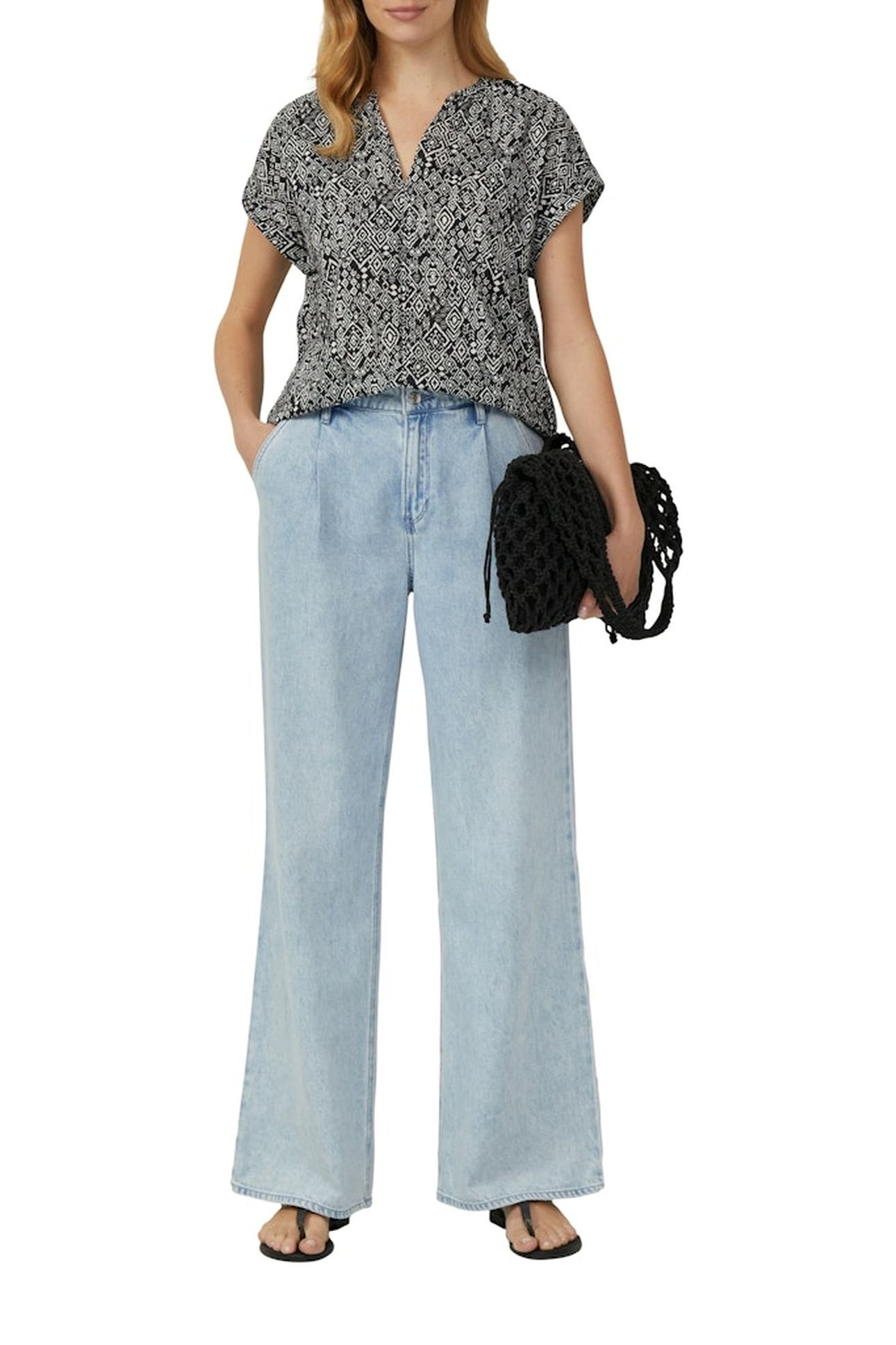 S.OLIVER BLOUSES BLACK 2
