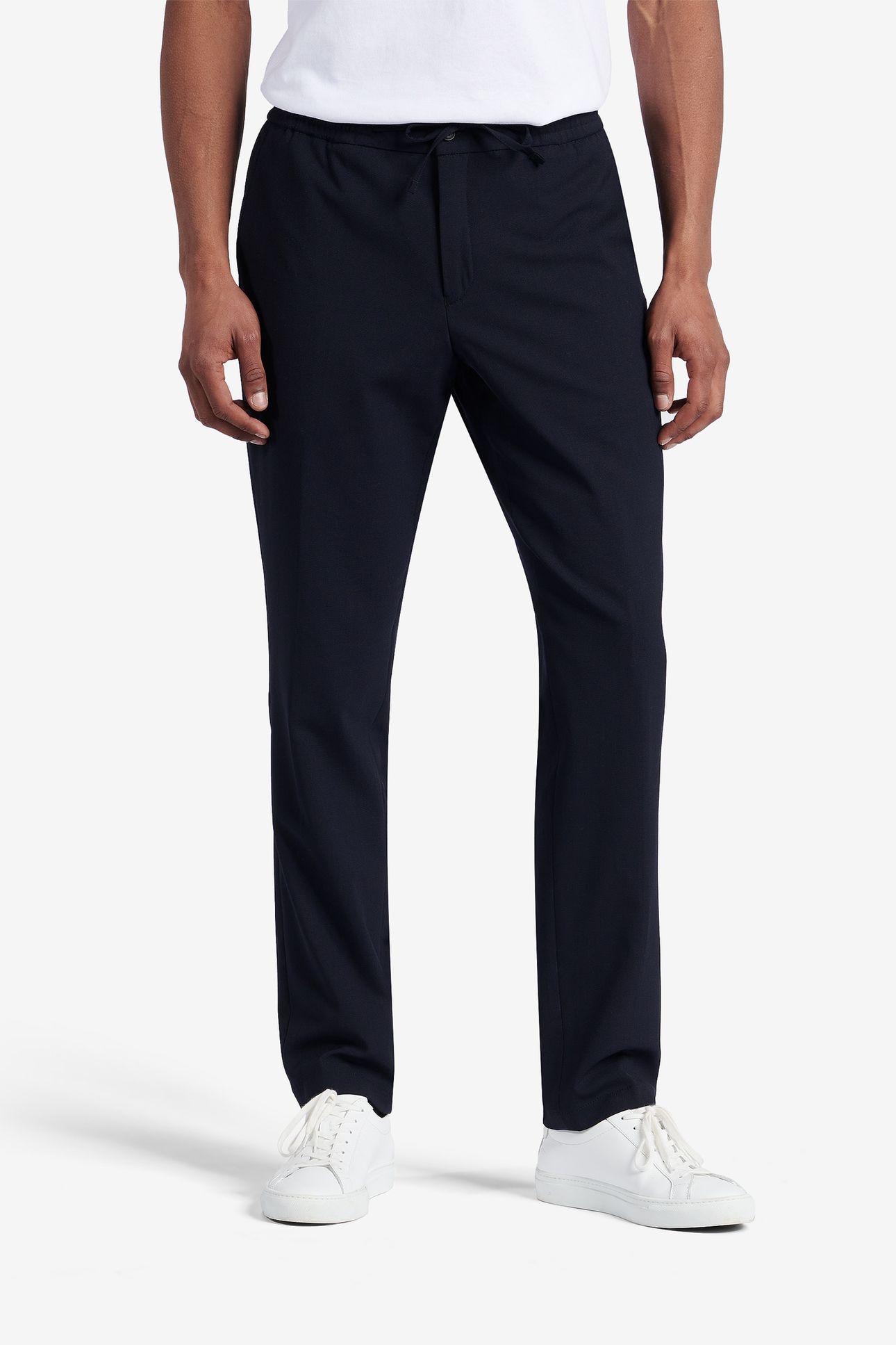 MONTREAL WASHABLE WOOL-STRETCH NAVY 1