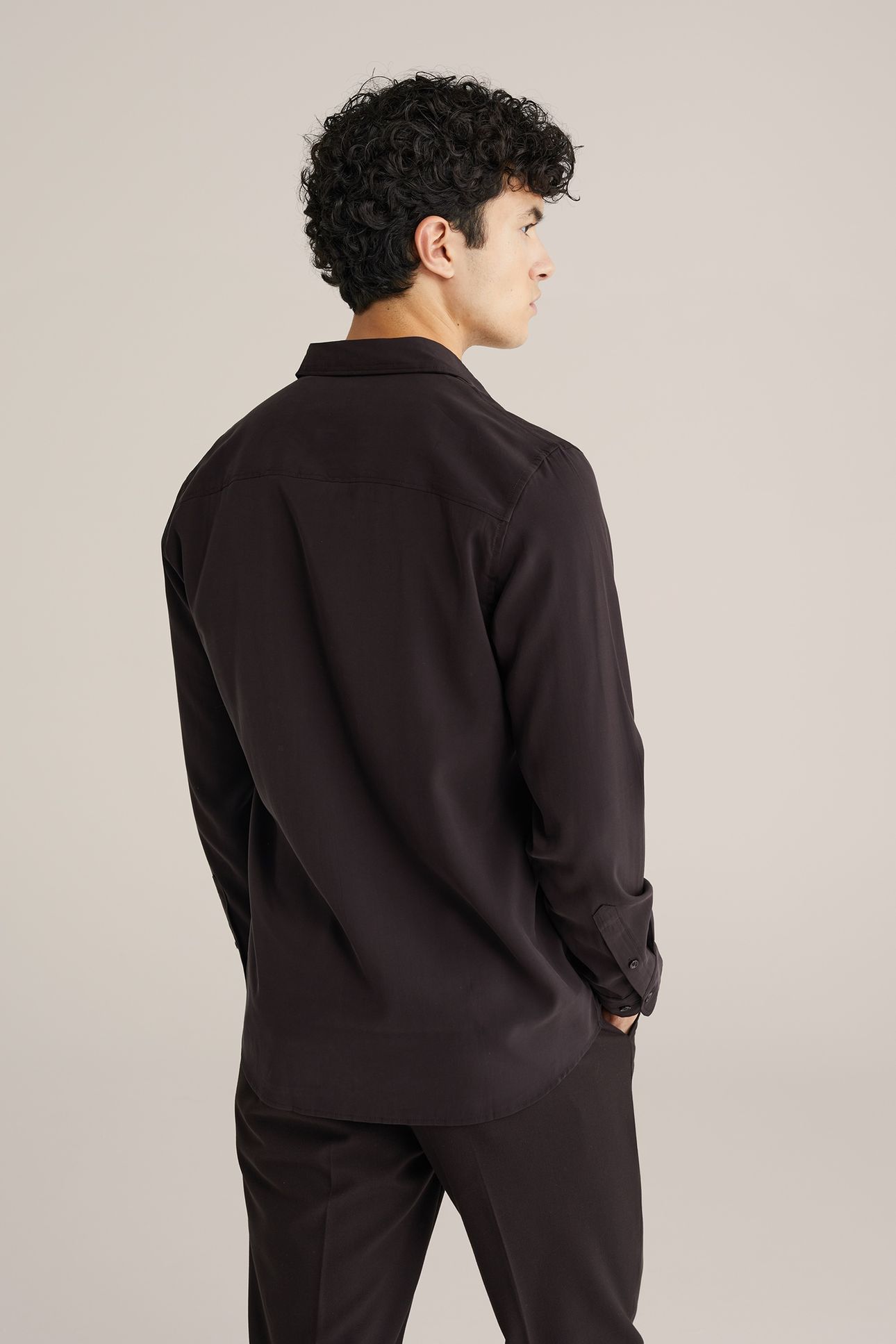 SHIRT DARK BROWN 2