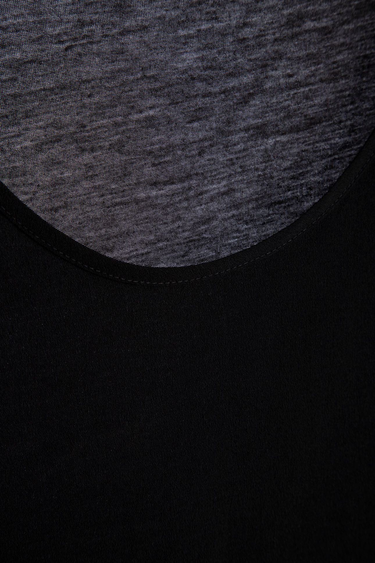 LY PLNS RND NCK S/L VT BLACK 4