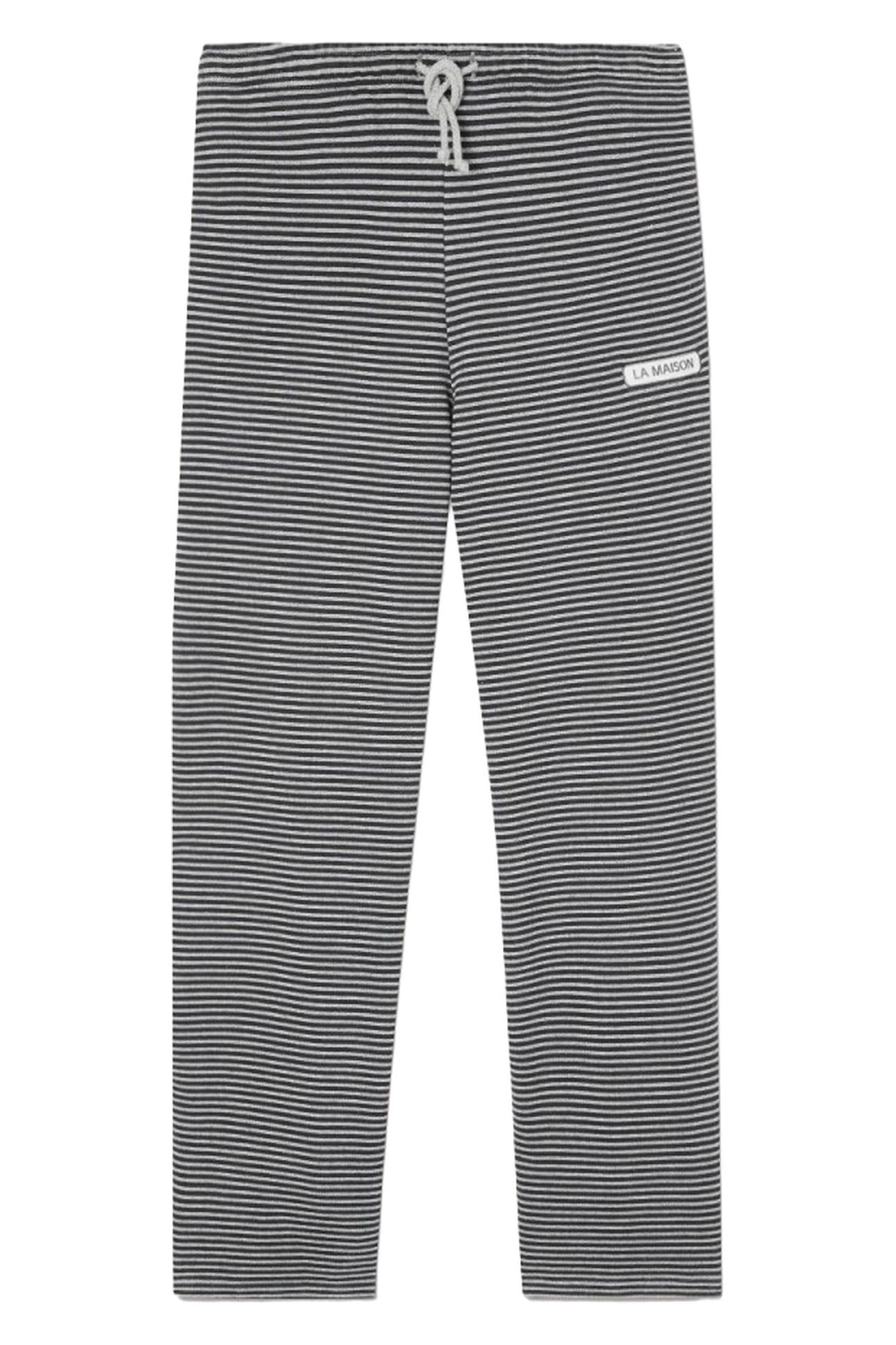 TUZBAY SWEAT PANTS CARBONE RAYE GRIS CHINE 3