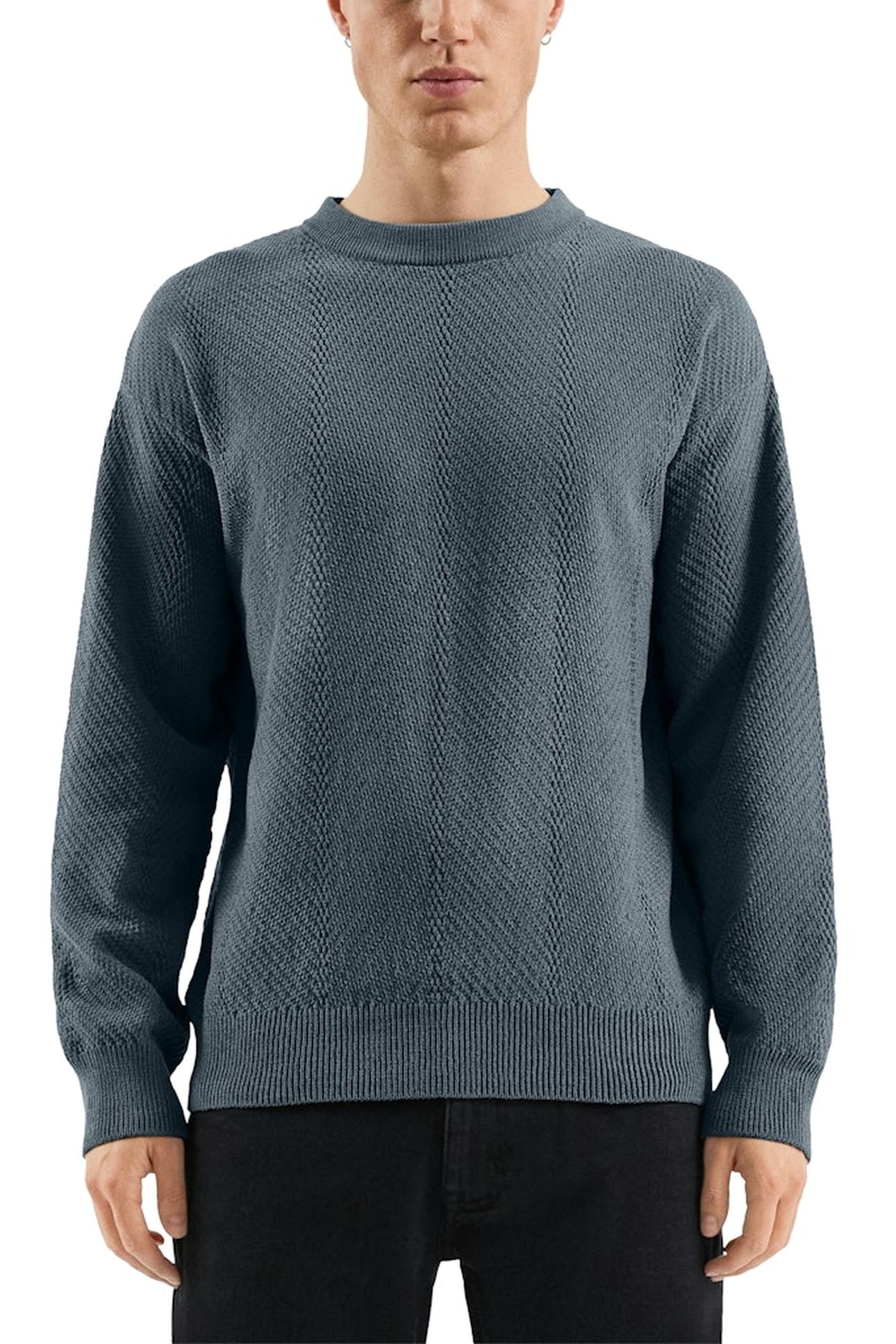 S.OLIVER-QS PULLOVER BLUE 1