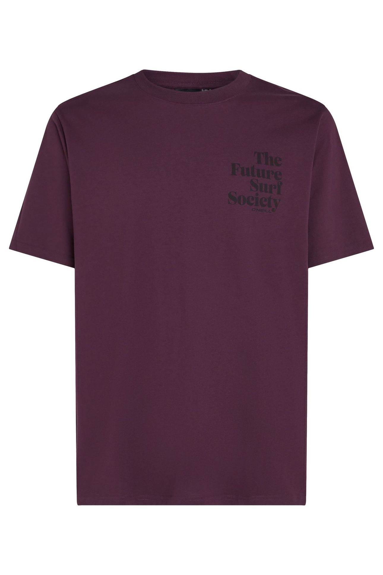 THE FUTURE SURF SOCIETY T-SHIRT AUBERGINE 4