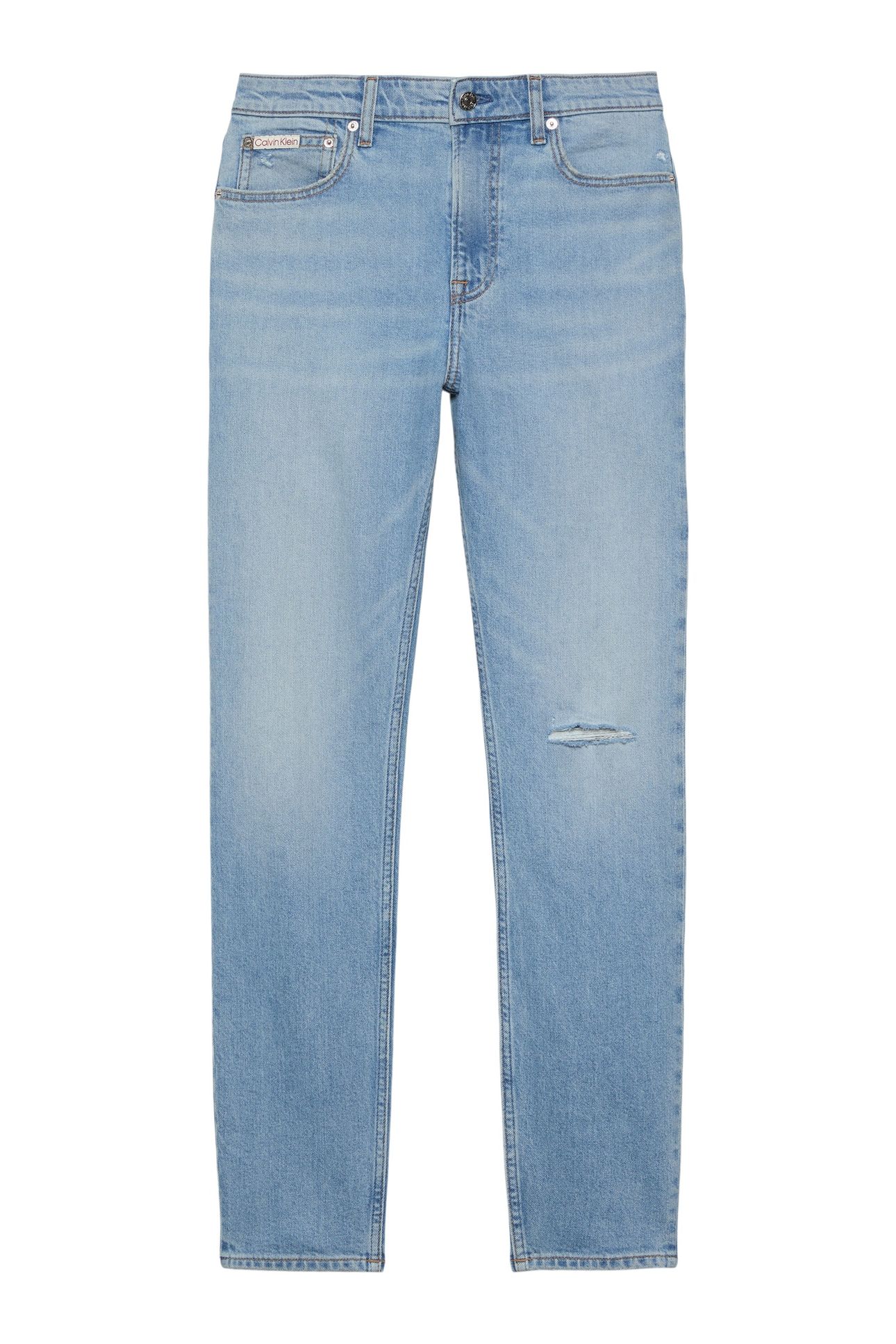 SLIM TAPER JEANS DISTRESSED SEA 5