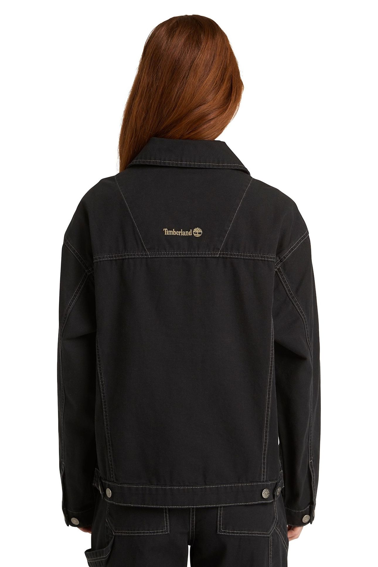 CANVAS TRUCKER JACKET BLACK 3