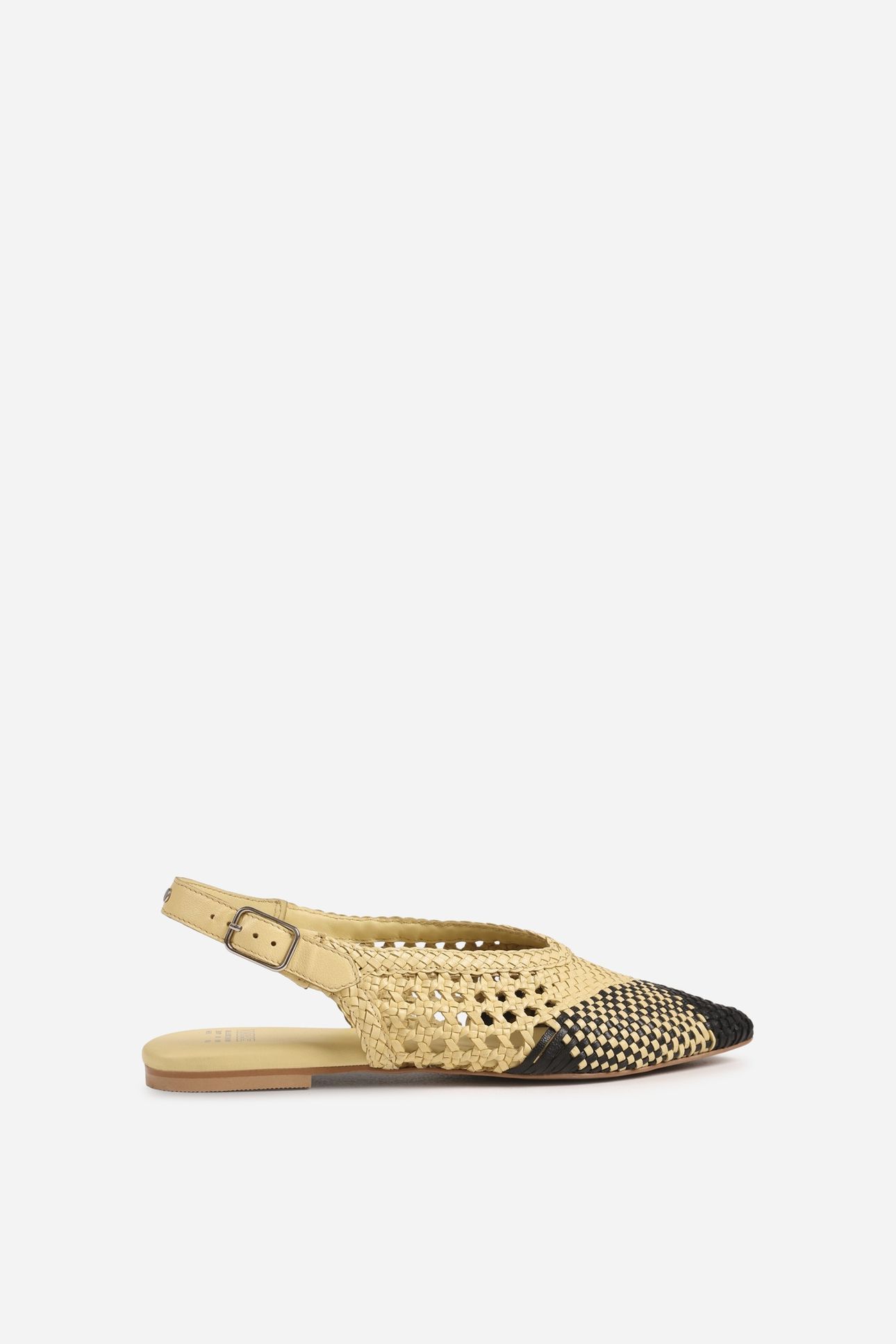 AMME-LINE LOW SHOE BUTTER YELLOW/BLACK 1