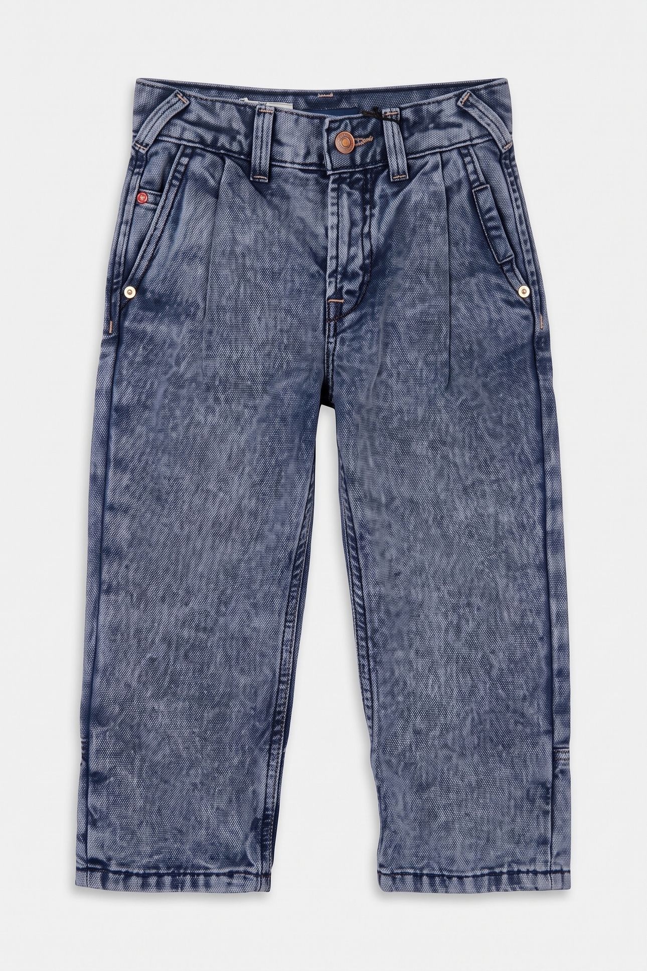 BOYS THE PITCH LOOSE JEANS IN MOUNTAIN DYED AND WASHED CANVA 2