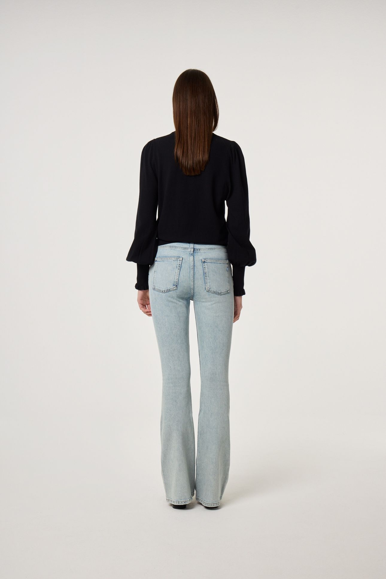 MOLLY BALLOON PULLOVER BLACK 3