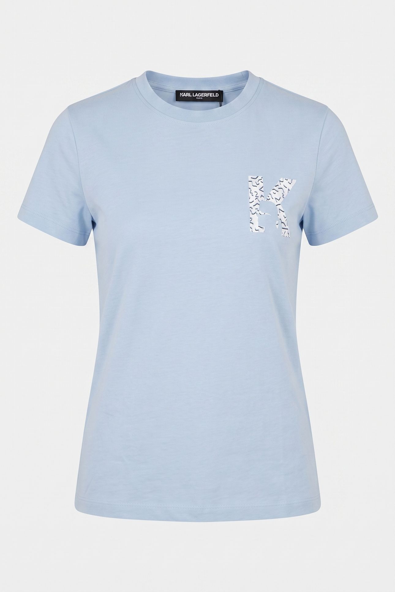 K MEMPHIS PRINTED T-SHIRT LIGHT BLUE 3