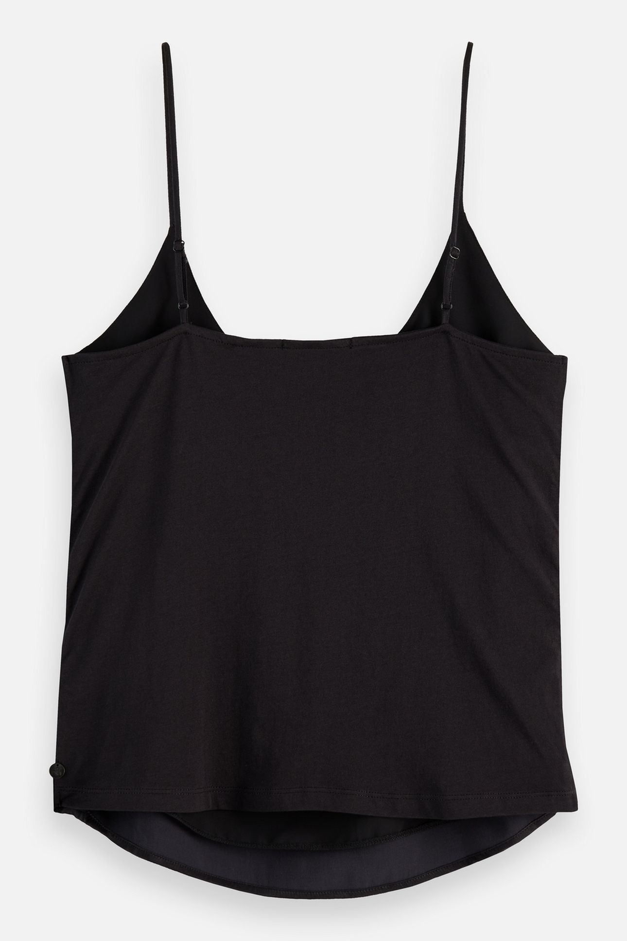 JERSEY WOVEN TANK BLACK 5