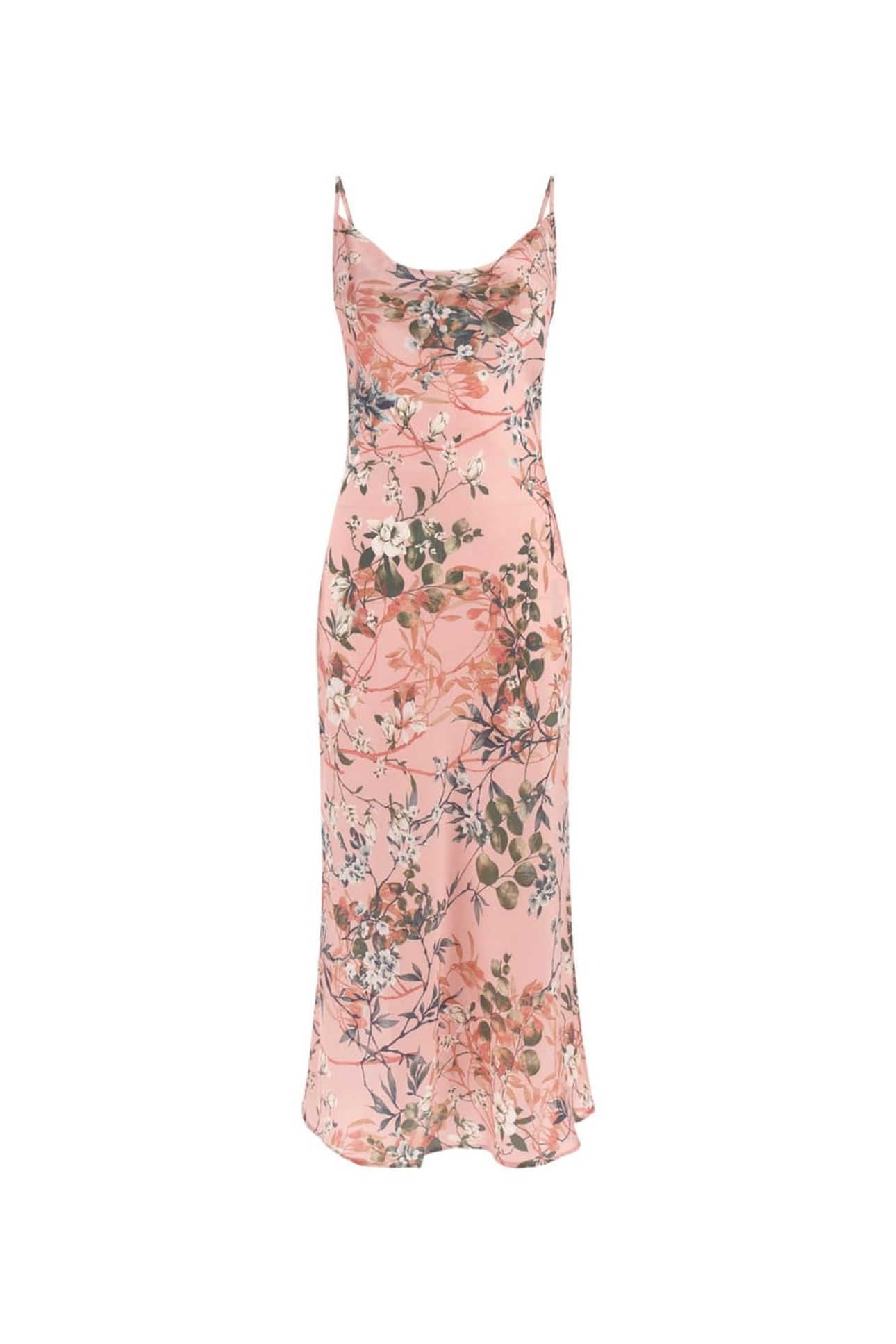 GUESS ECO AKILINA DRESS EUCALYPTUS FLORAL PR 4