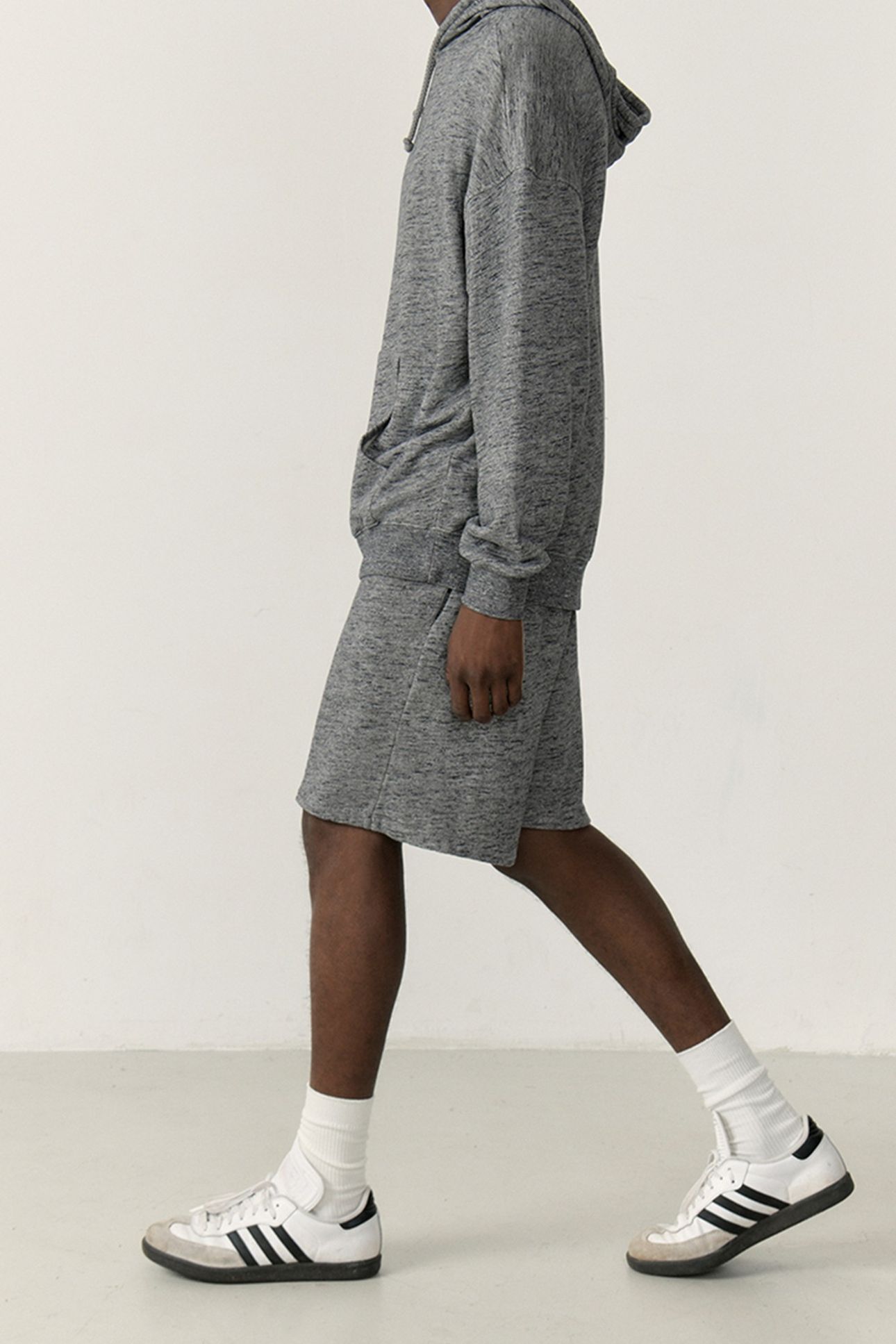 SOWABAY SWEAT SHIRT ANTHRACITE CHINE 4
