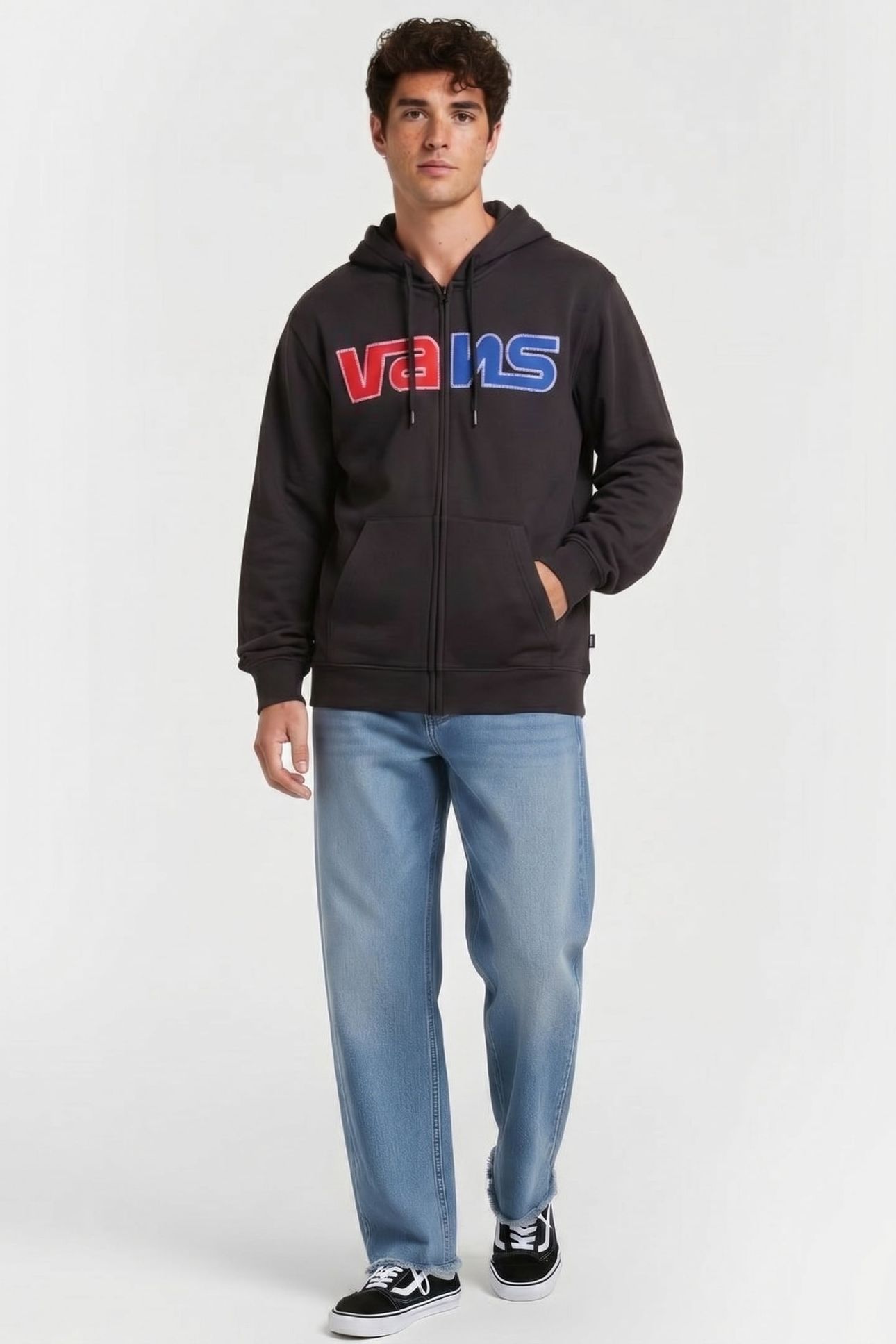 CONSTANT FULL ZIP BLACK 1