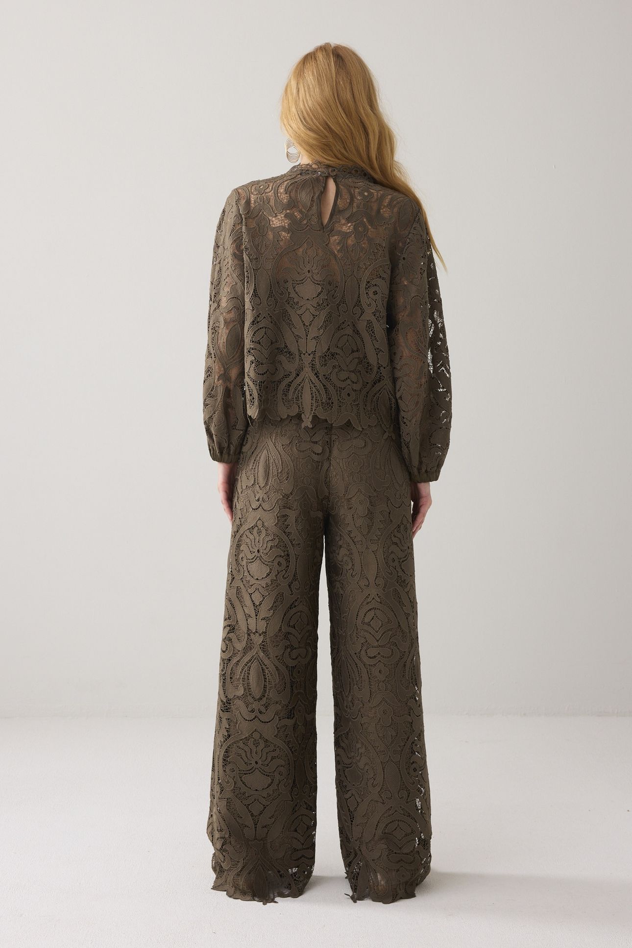 TROUSERS LACE DARK CAMO 2