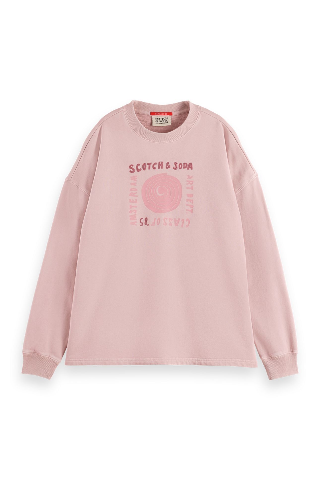 WASHED SEASONAL OVERSIZED FIT SWEATSHIRT BURNISHED LILAC 4