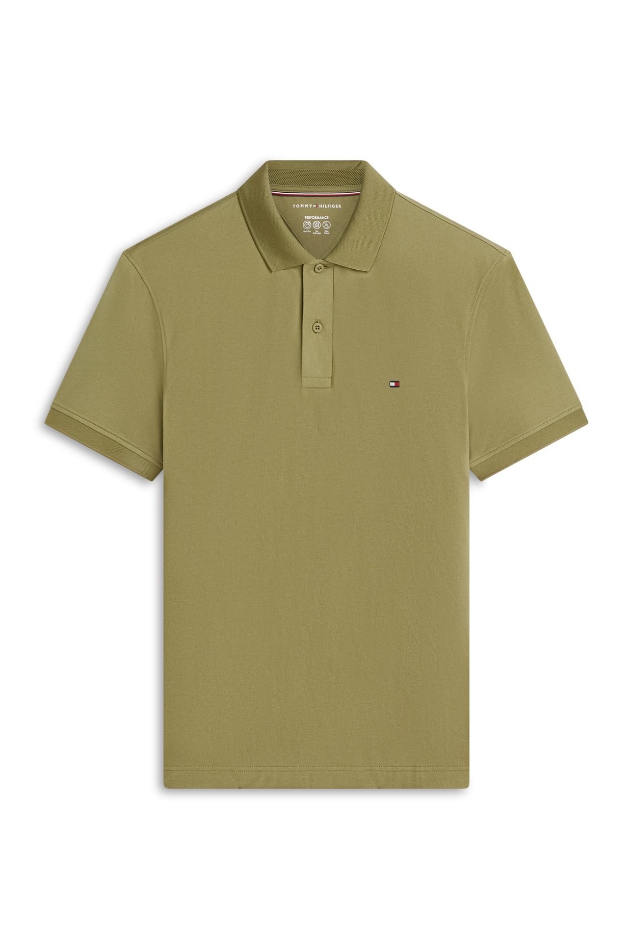 PERFORMANCE PIQUE POLO DARK ARTICHOKE 4