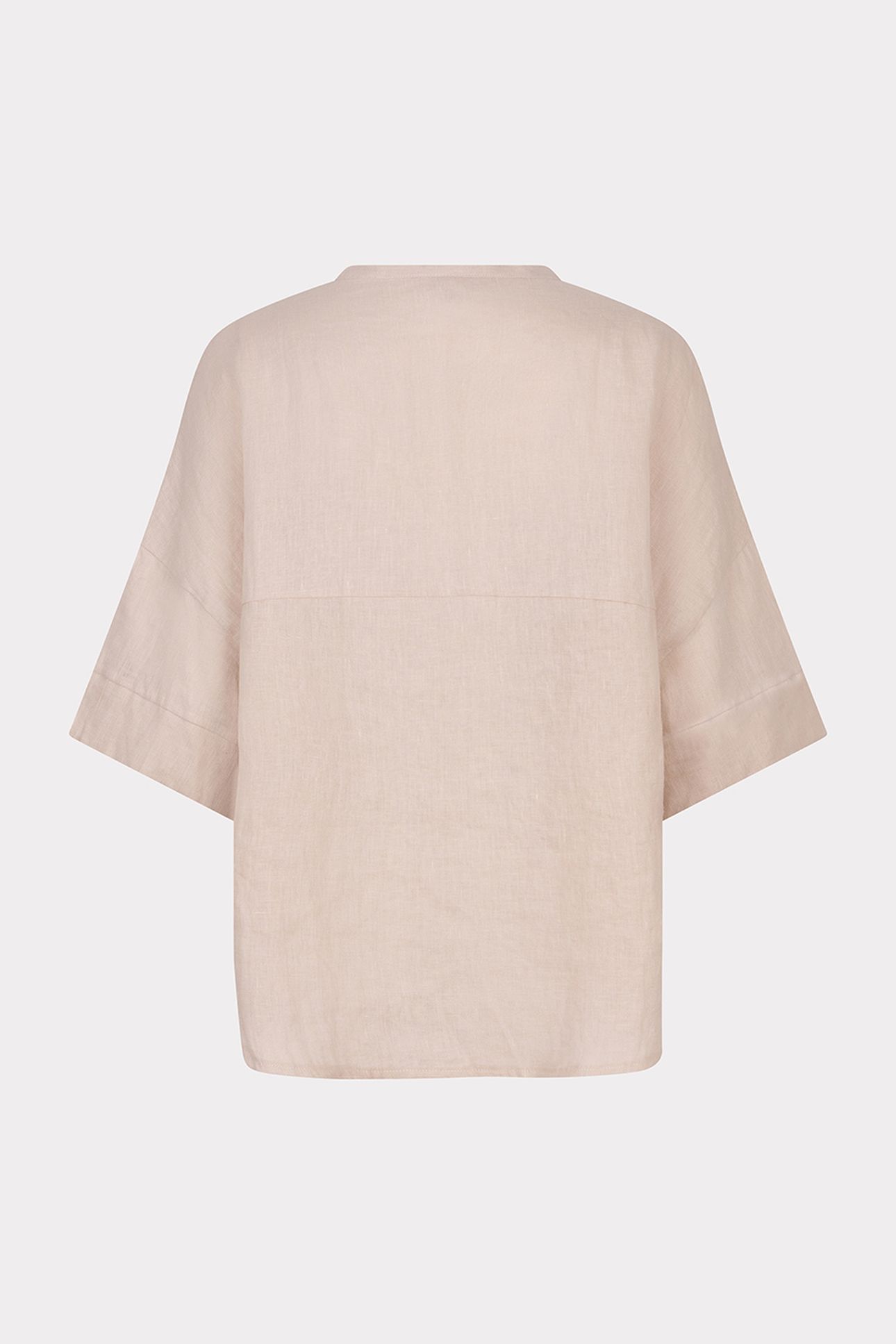 BLOUSE OVERSIZED LINEN SAND 5