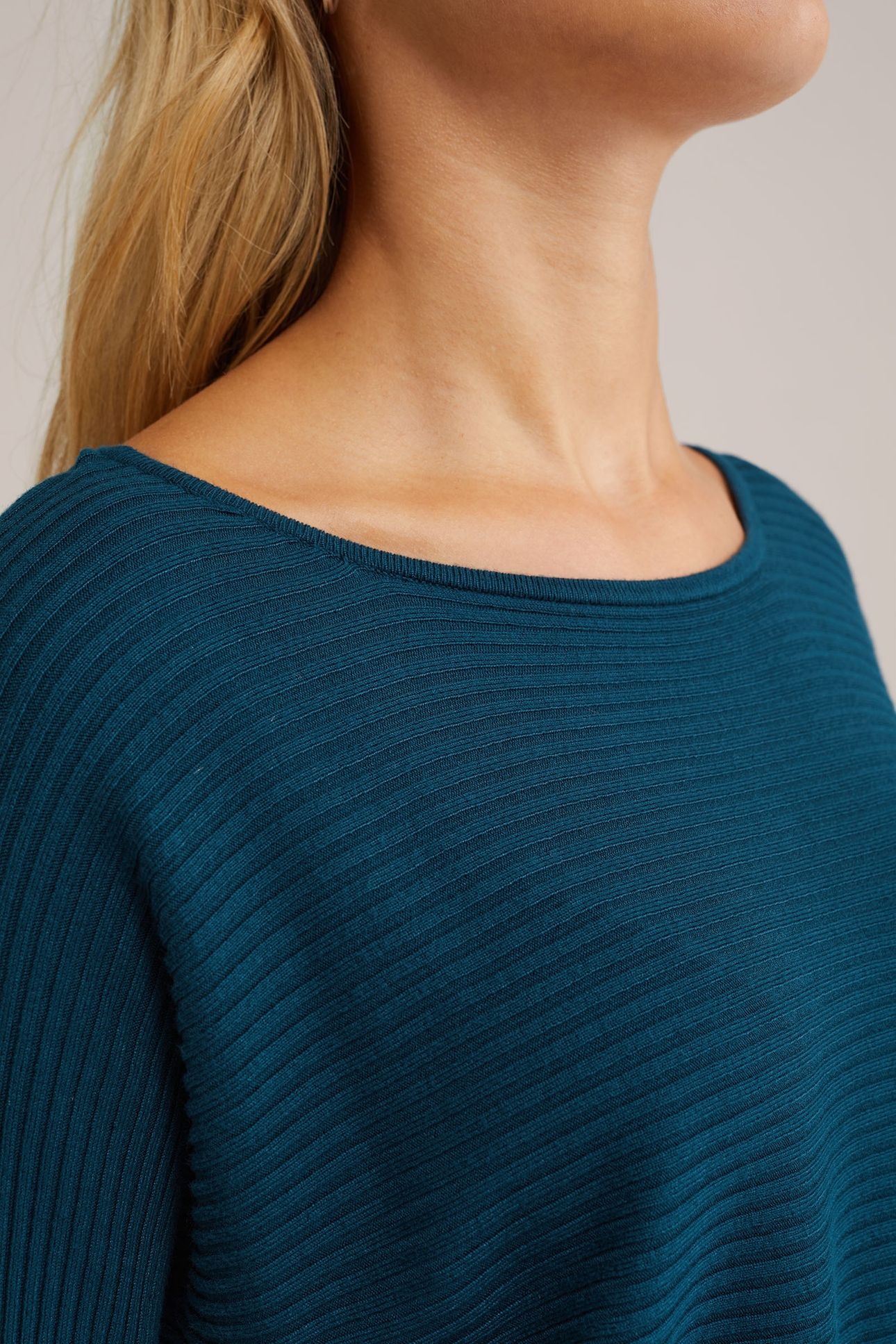 KNITTED PULLOVER GREEN BLUE 5
