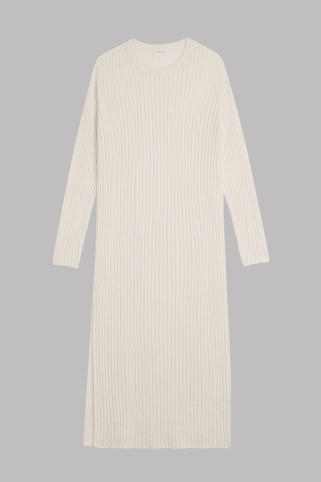 THE WHITE OPEN LONGSLEEVE DRESS 4