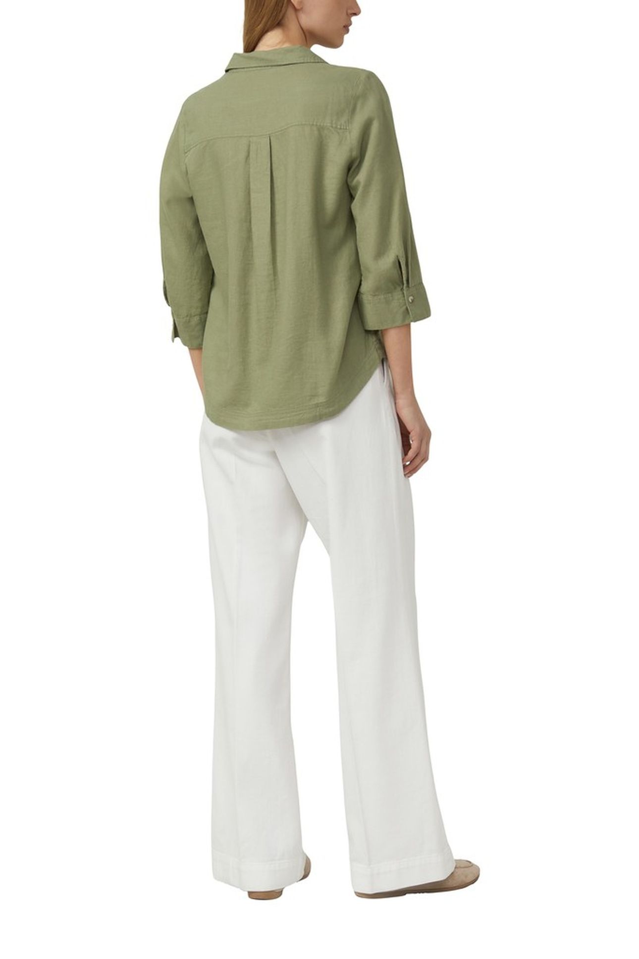 S.OLIVER BLOUSES DARK GREEN 3