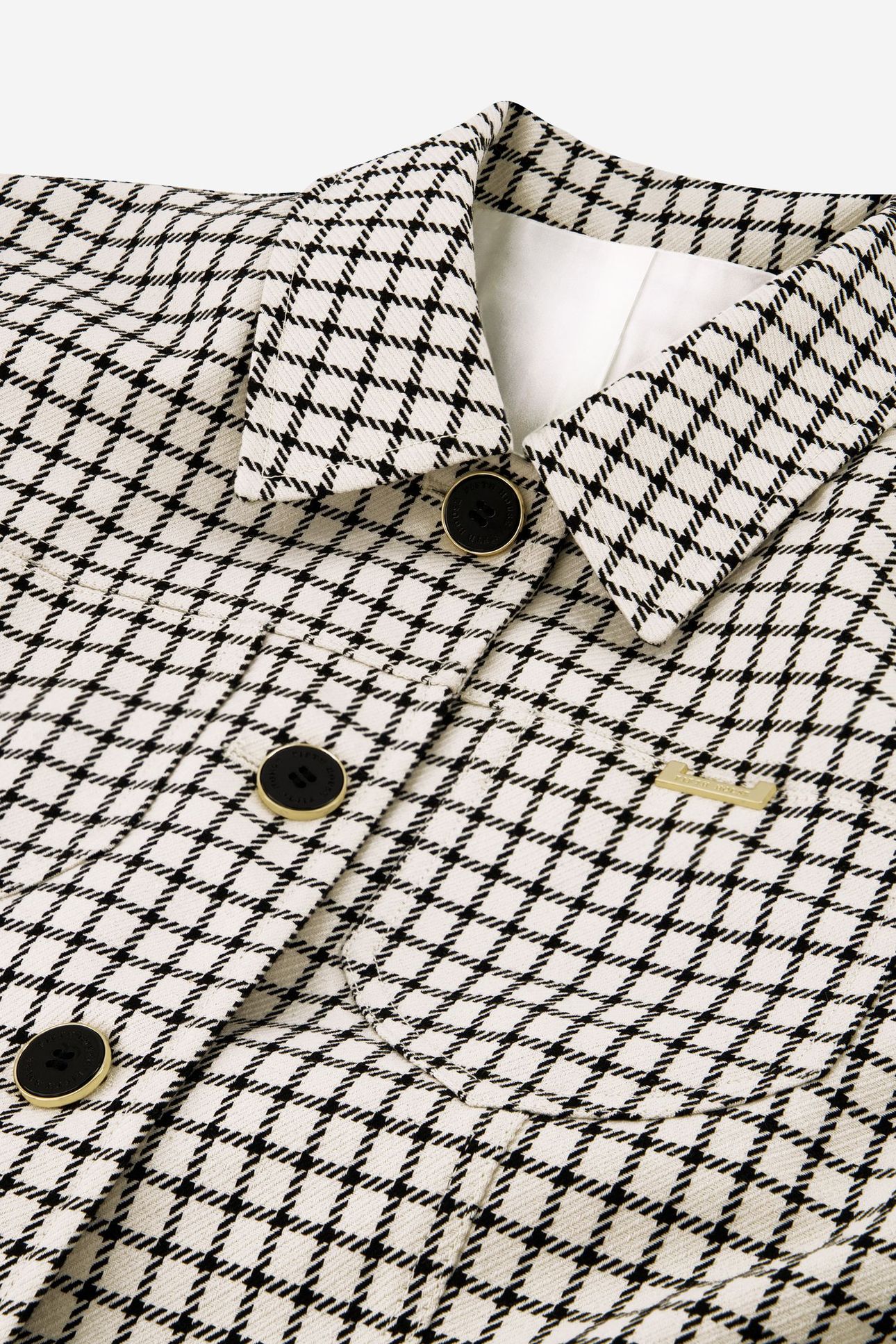 ISABEL JACKET SOFT WHITE / BLACK 5
