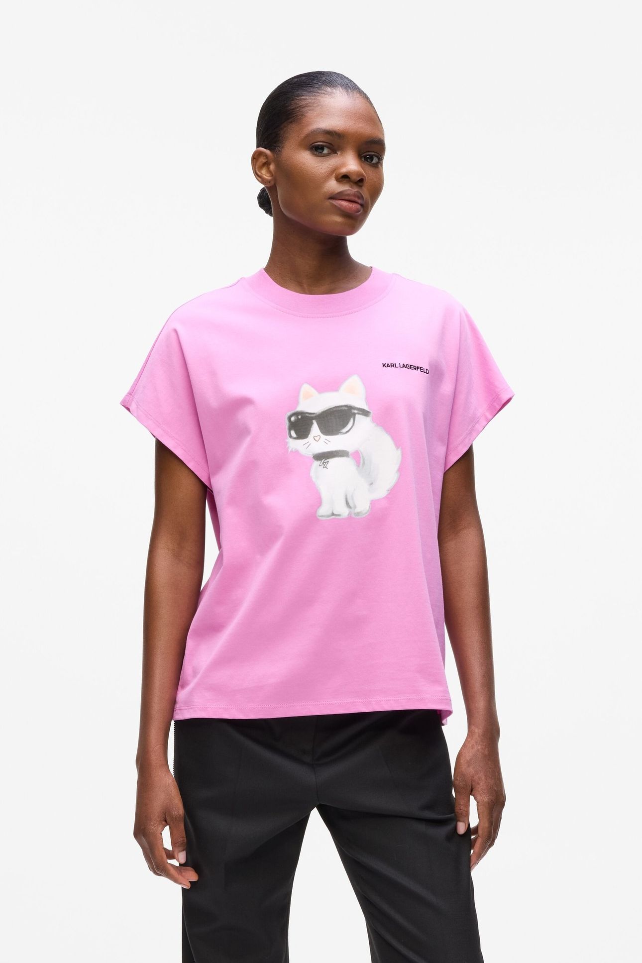 IKON AQUARELLE C LOOSE T-SHIRT OPERA MAUVE 1