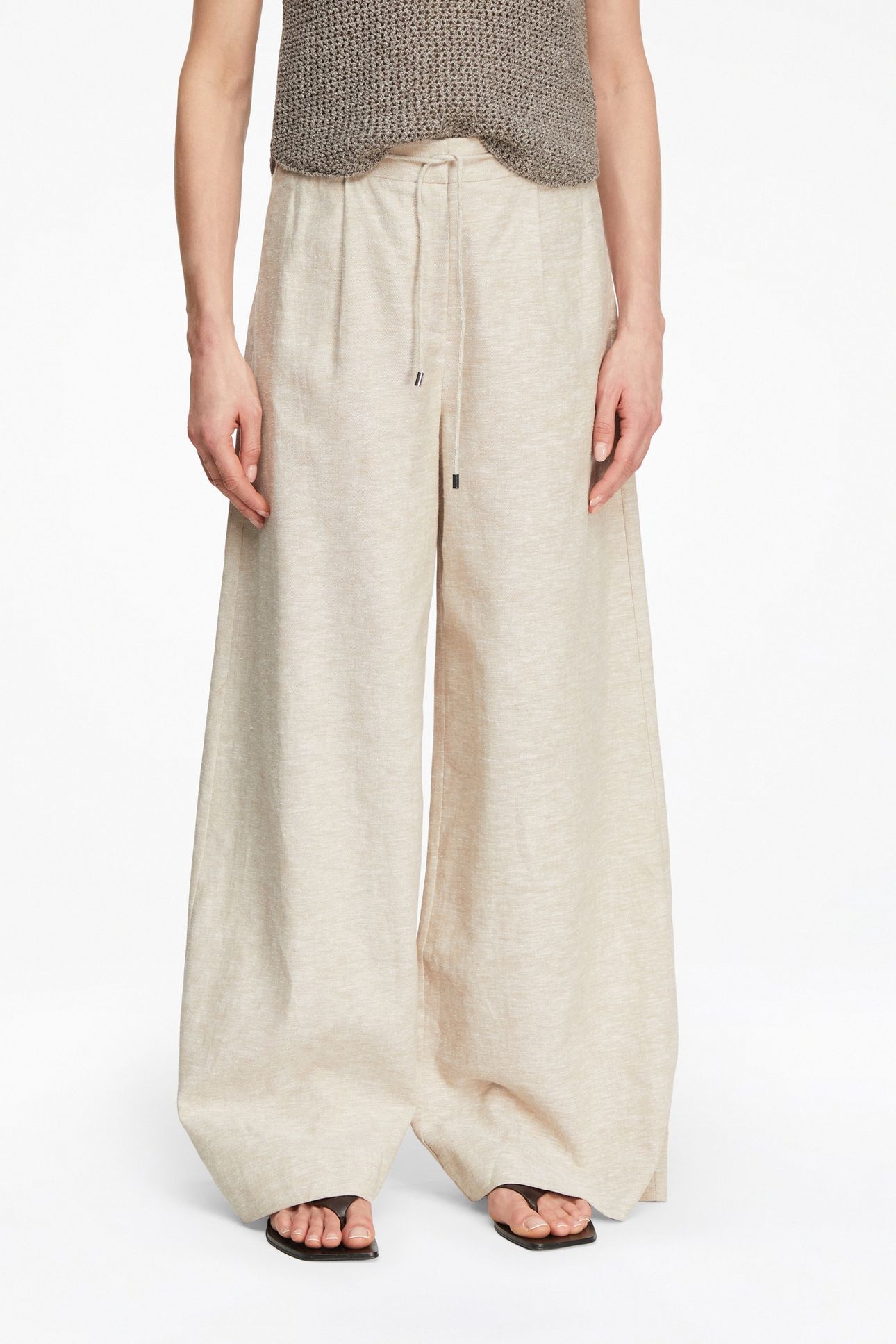 COMMA PANTS BEIGE 1