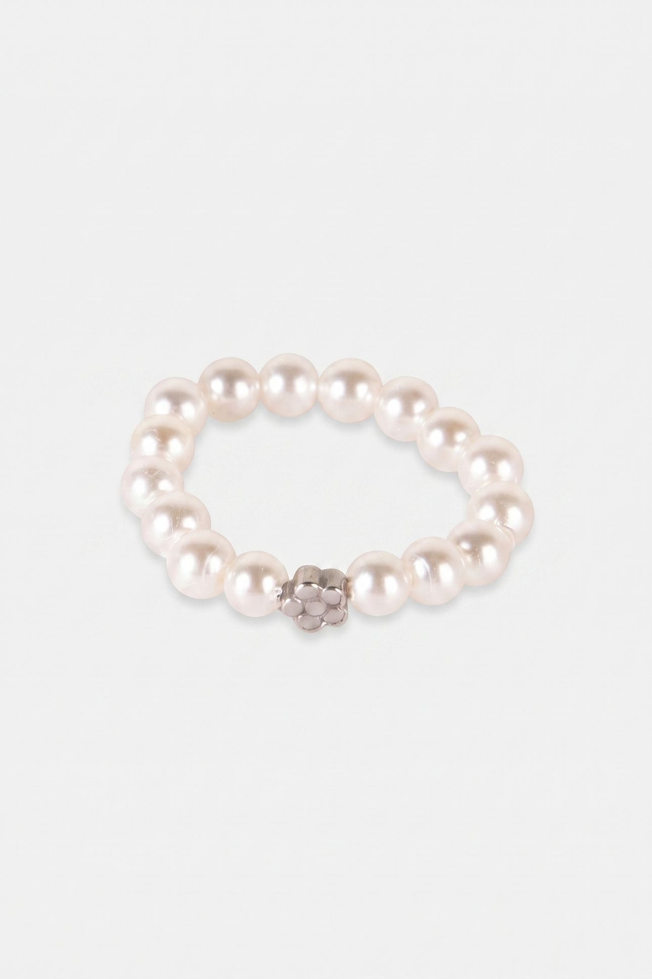 ANXIETY SHINY BLOOM RING SILVER / 56-60 3