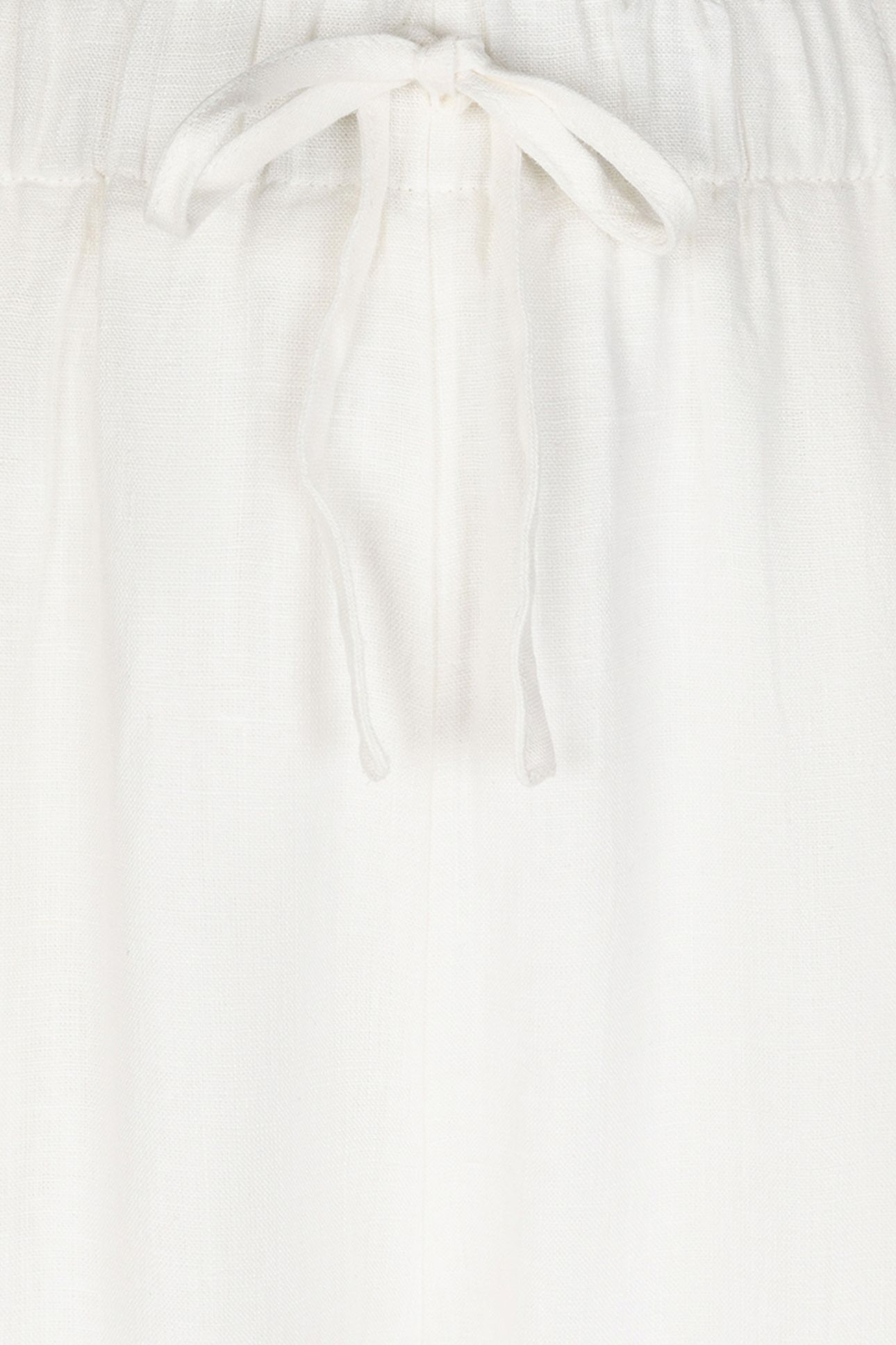 TROUSERS LINEN OFF WHITE 7