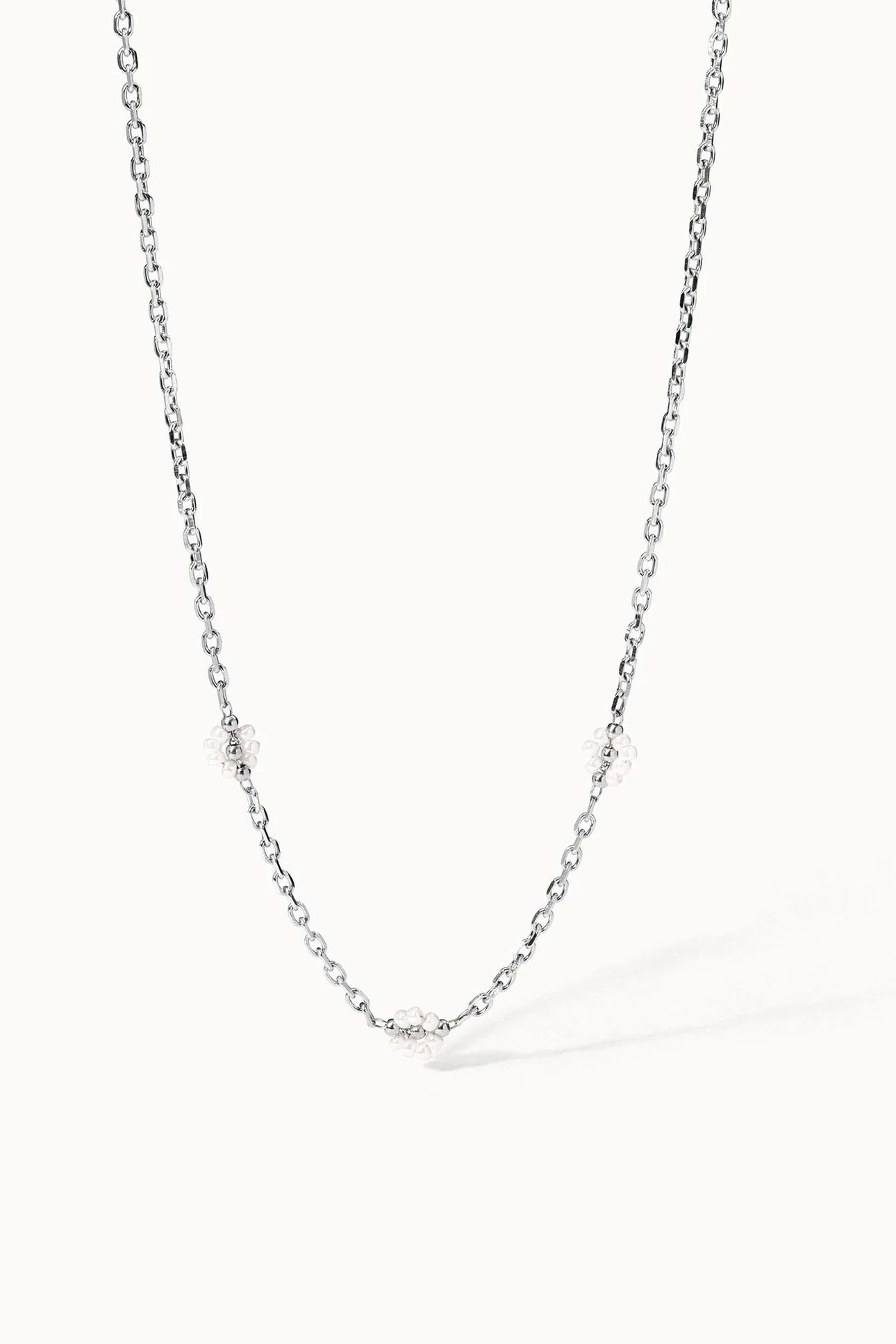 LINEN BLOSSOM KETTE SILVER 3