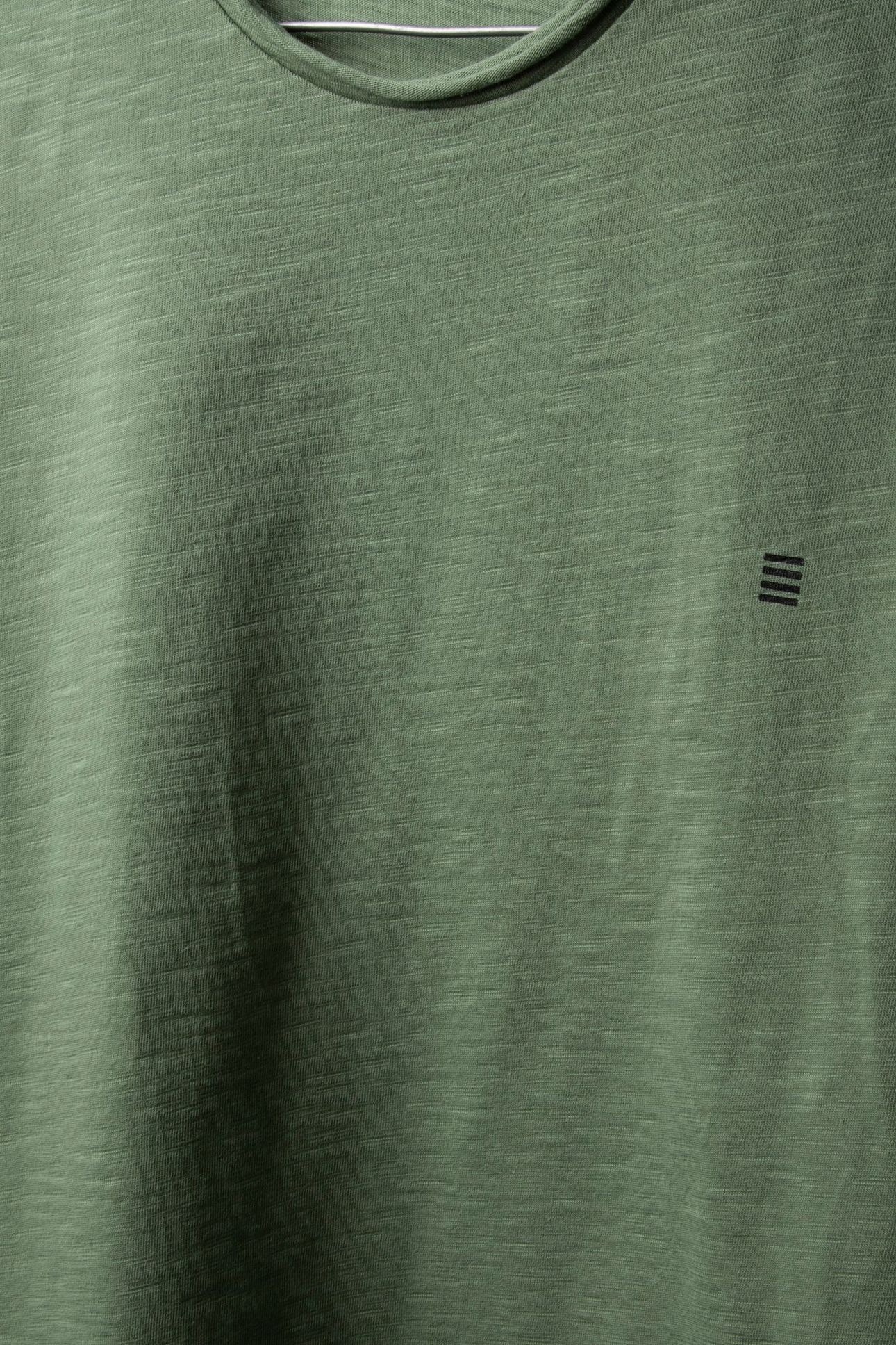 T-SHIRT CREWNECK SLUB GREEN 4