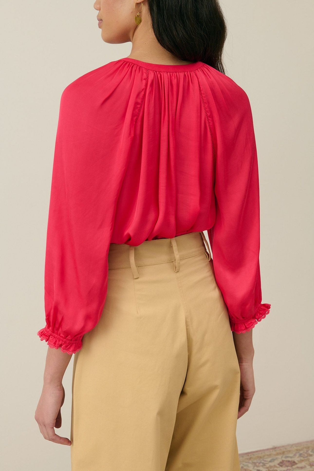 SHIRT ALIENOR RASPBERRY 2