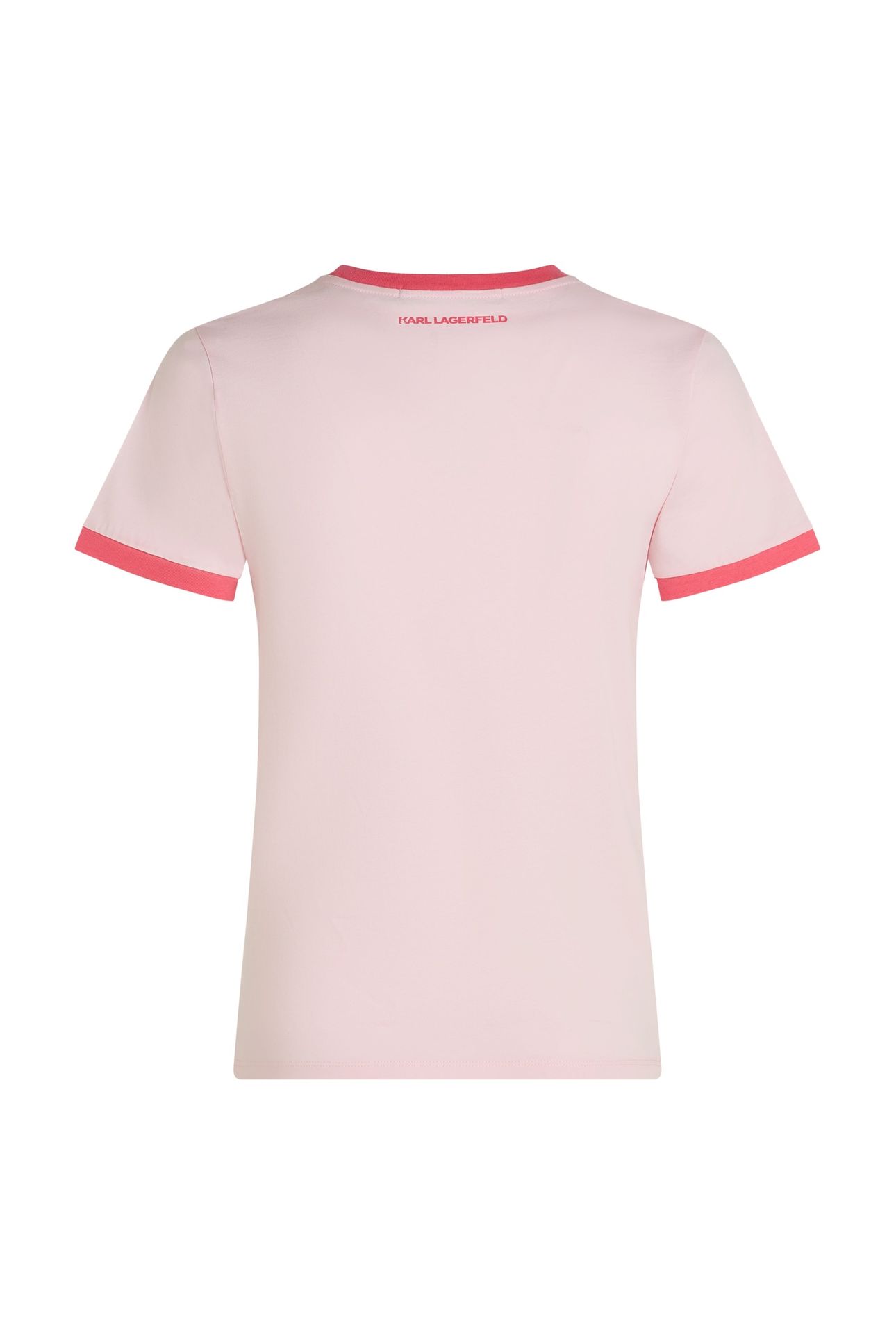 KARL IS HOT T-SHIRT PINK LADY 6