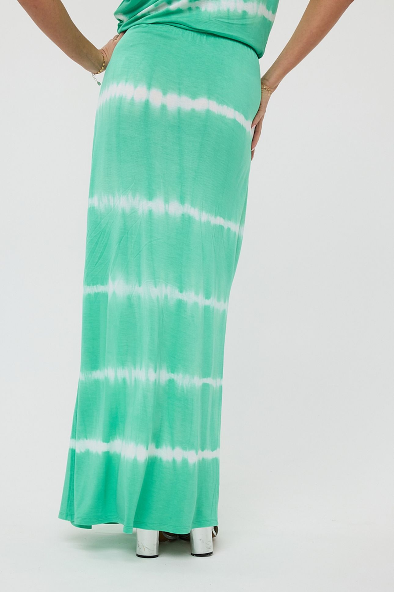 SKIRT TIE DYE GREEN 3
