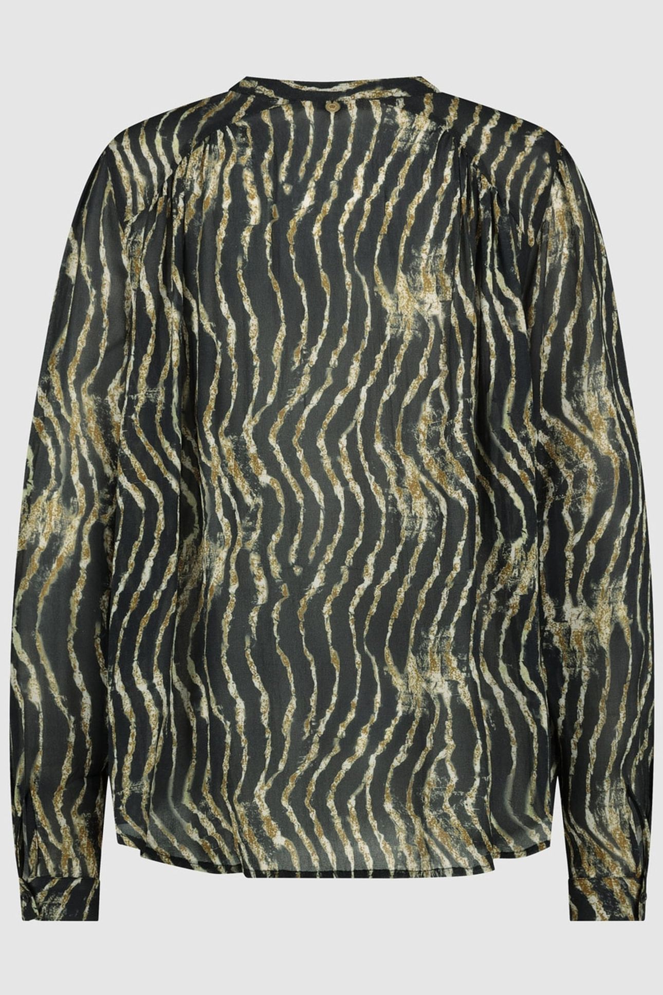 OLIVE BLOUSE BRONZE TIGER 2
