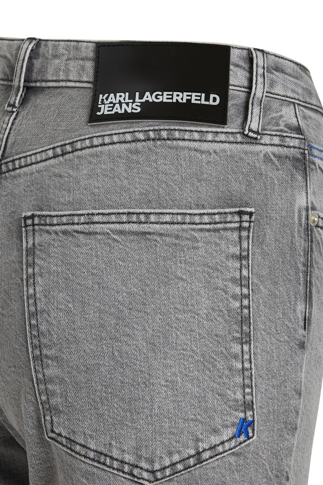 TAPERED DENIM WASHED GREY 6