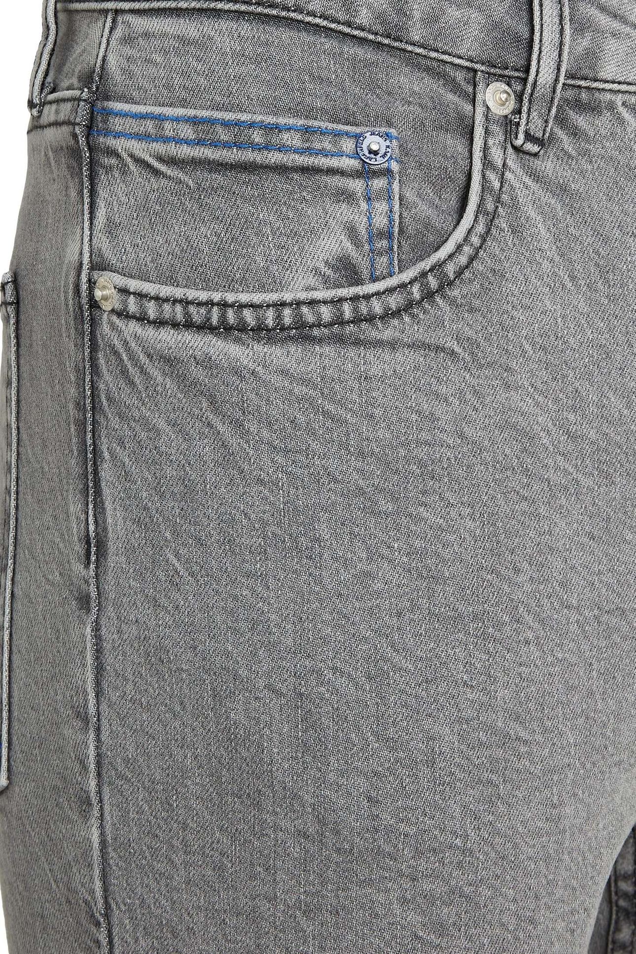 TAPERED DENIM WASHED GREY 5