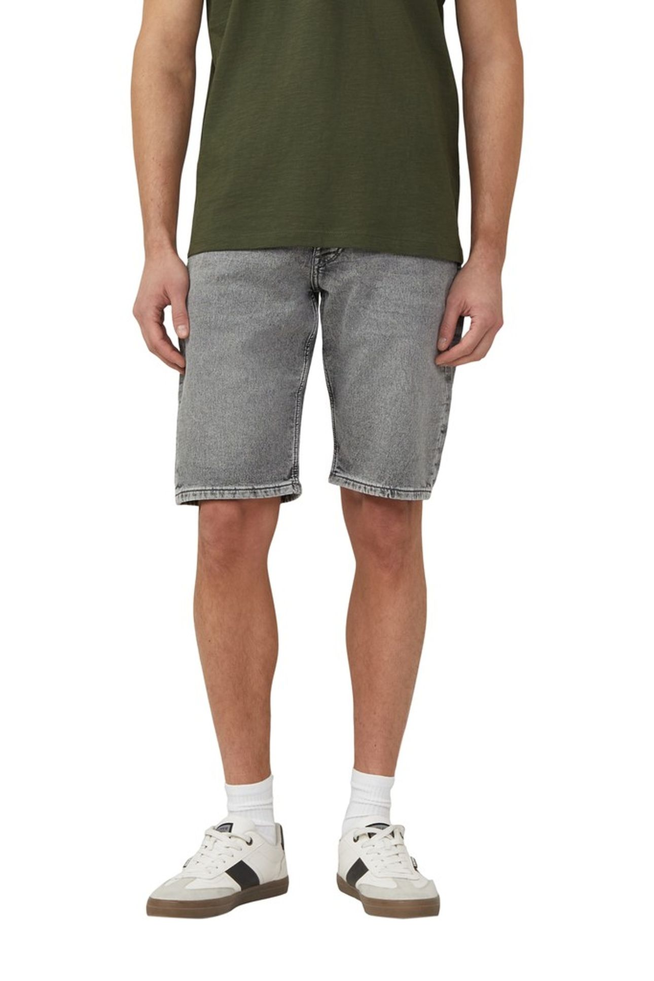 S.OLIVER JEANS SHORTS GREY DENIM 1